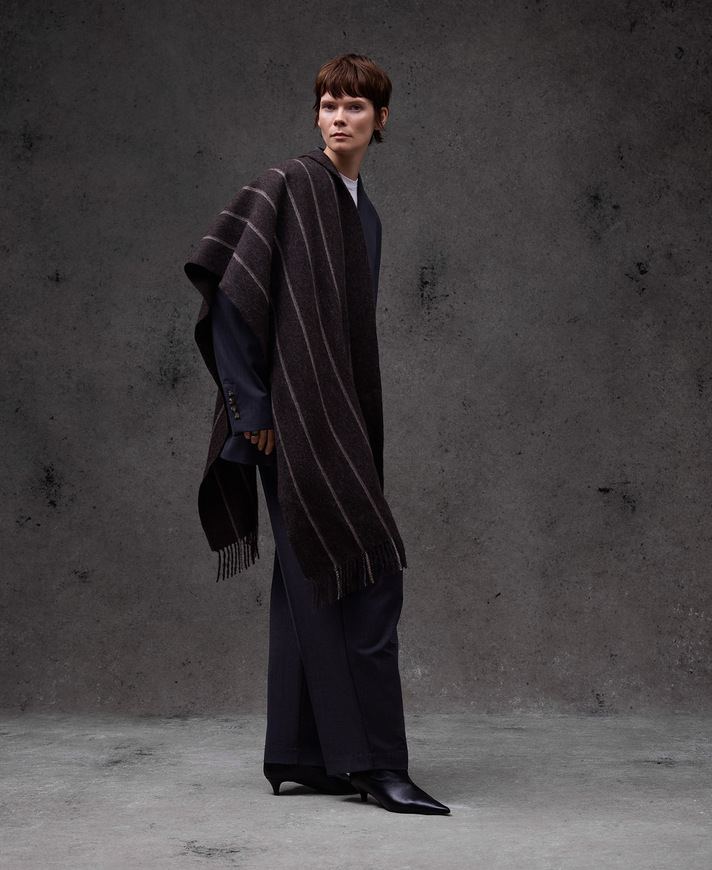 Bufanda rayas alpaca mujer image number 4