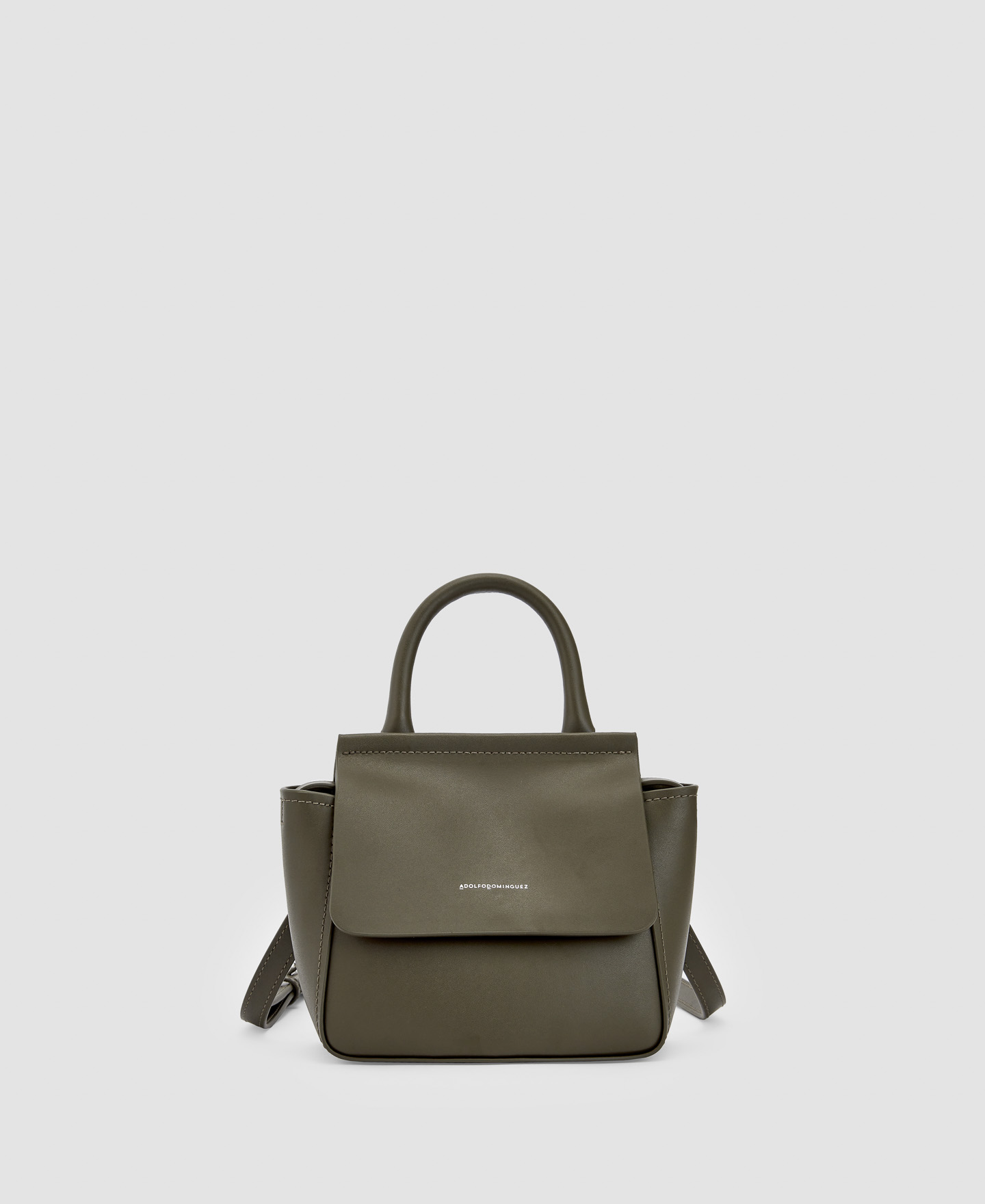 Responsible leather small handbag image number 0