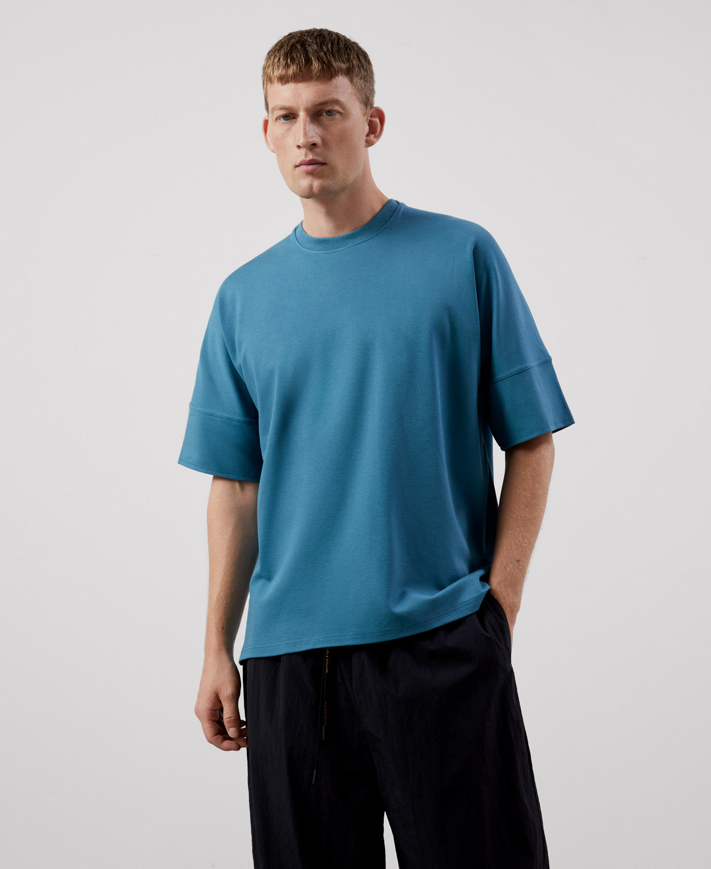 Responsible viscose oversize T-shirt image number 0