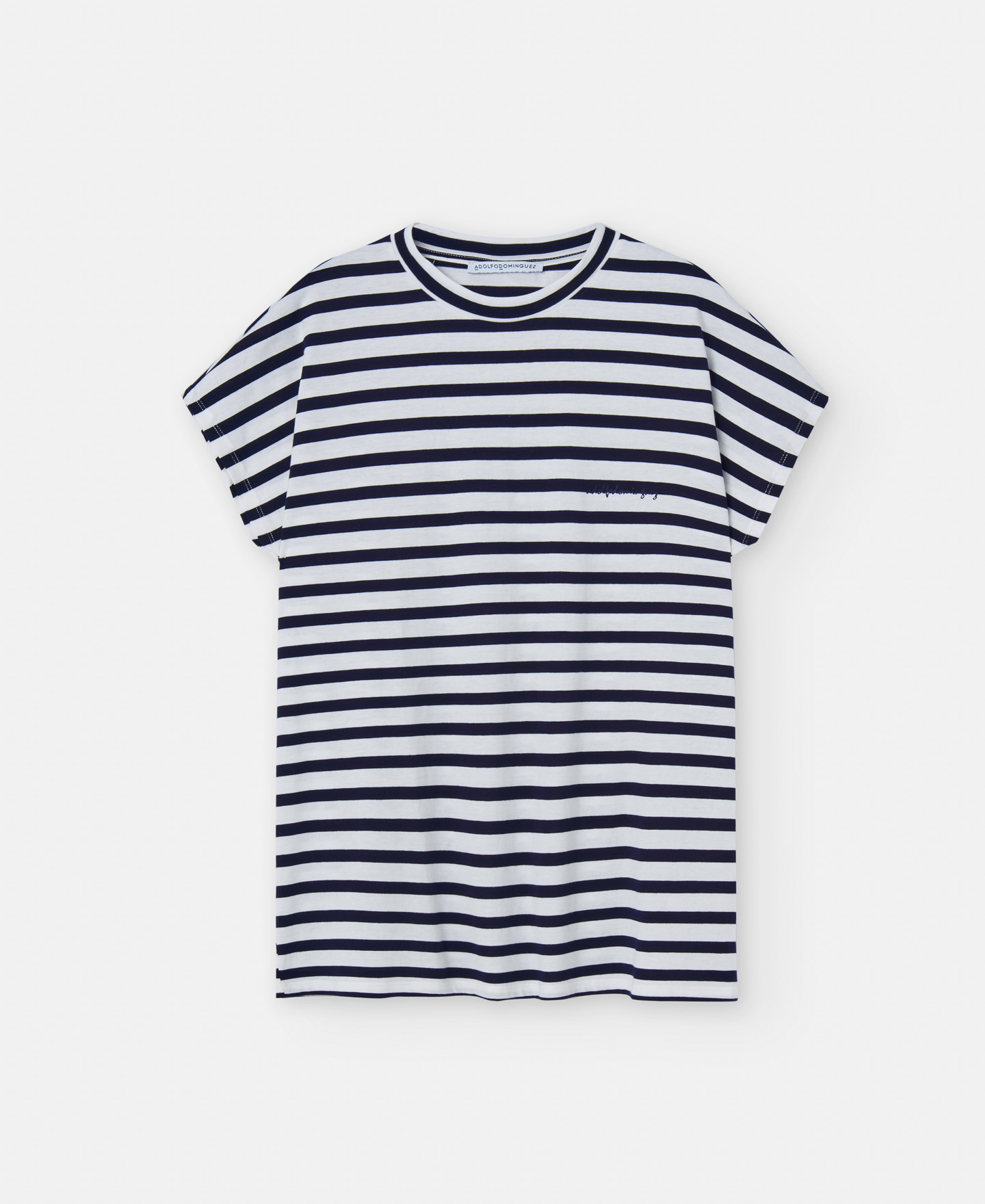 Organic cotton crew neck t-shirt image number 4