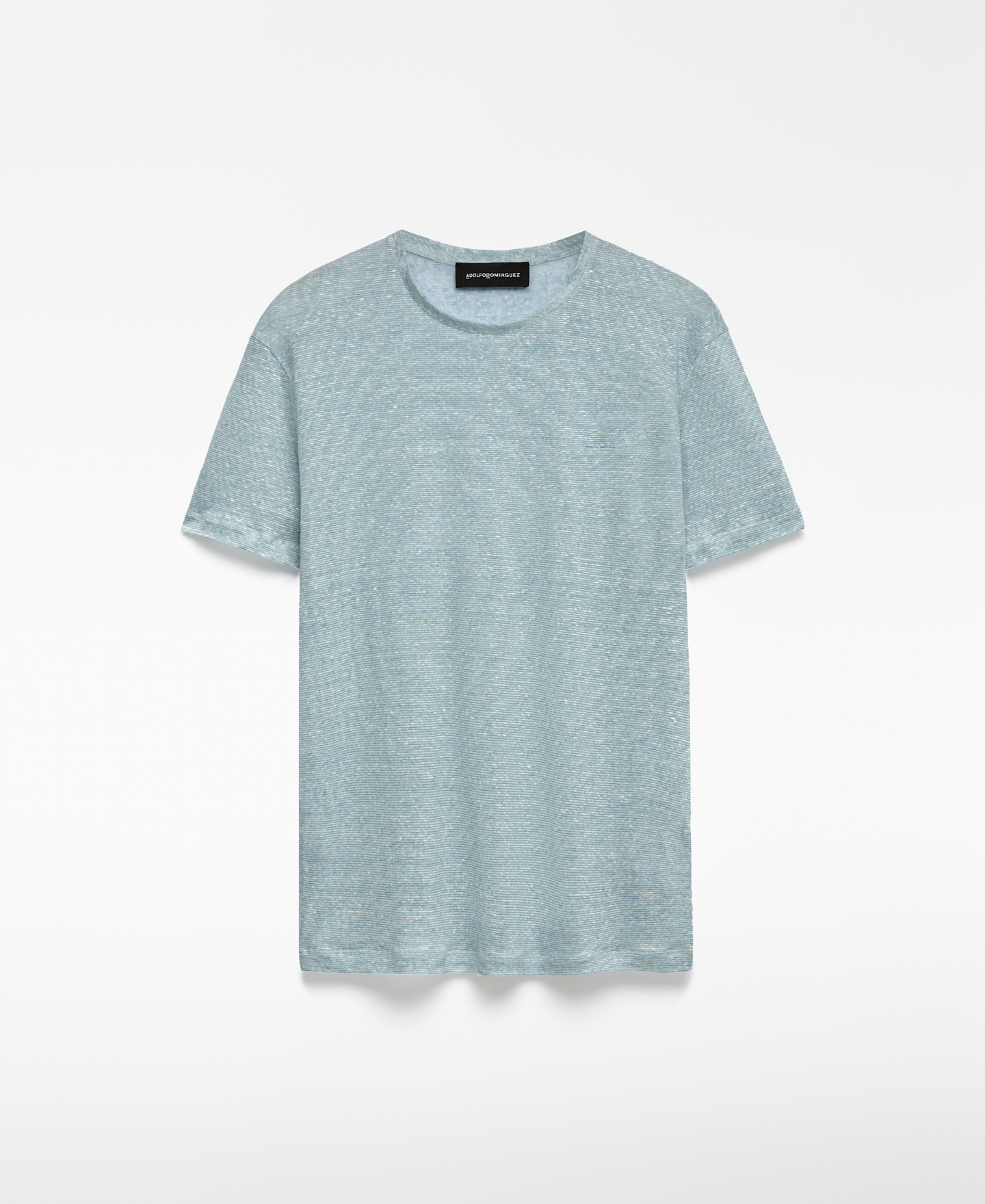 Camiseta estructura lino europeo hombre image number 0
