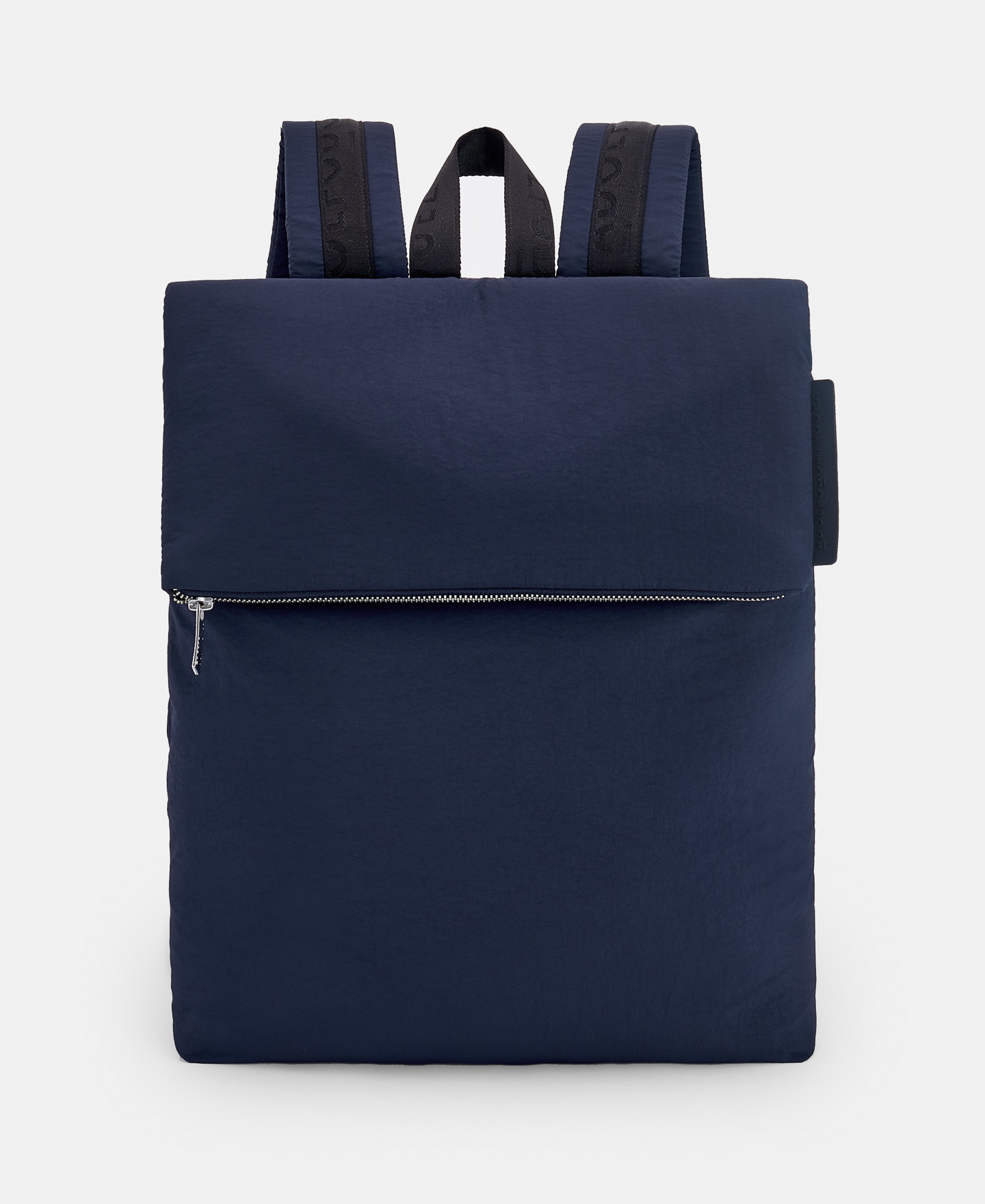 Rectangular recycled polyester backpack image number 0