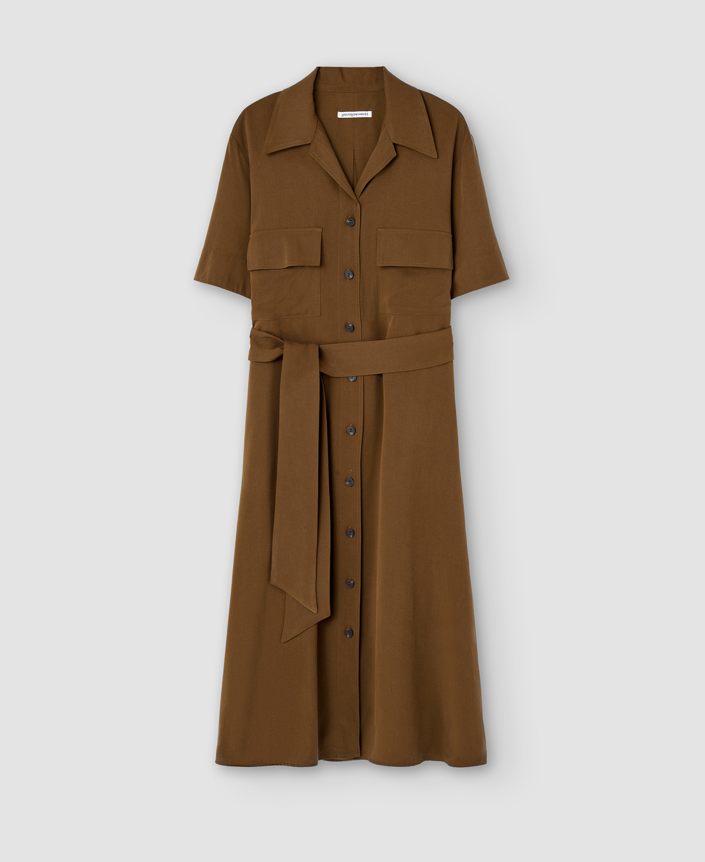 Robe chemisier en lyocell image number 6