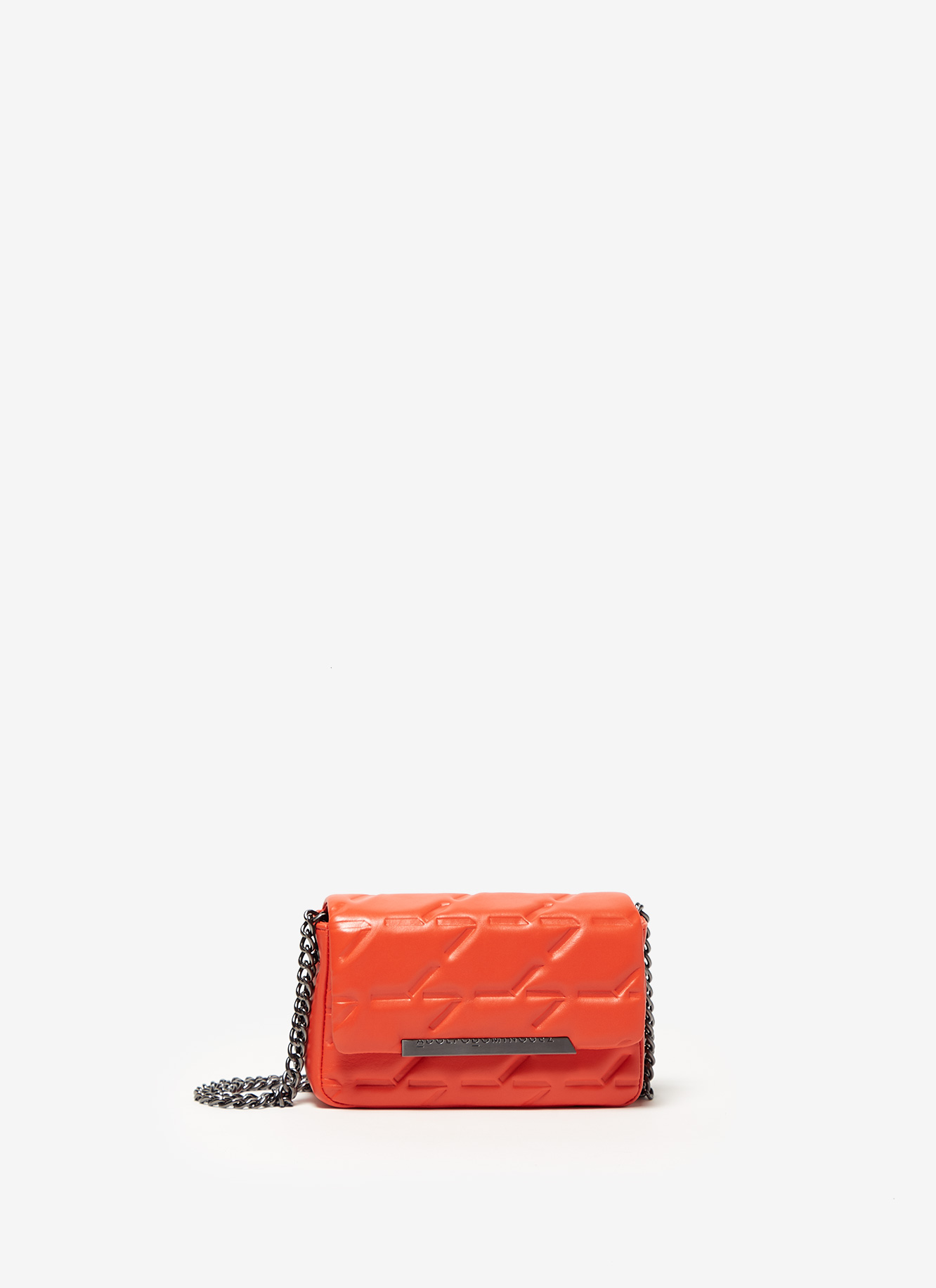 Bolso pequeño de piel acolchada image number 0