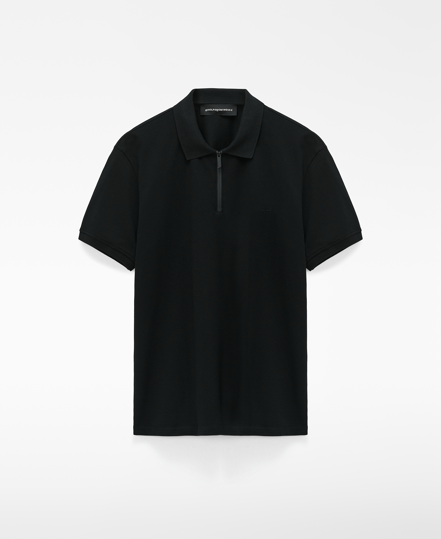 Polo slim fit cremallera algod&oacute;n image number 4