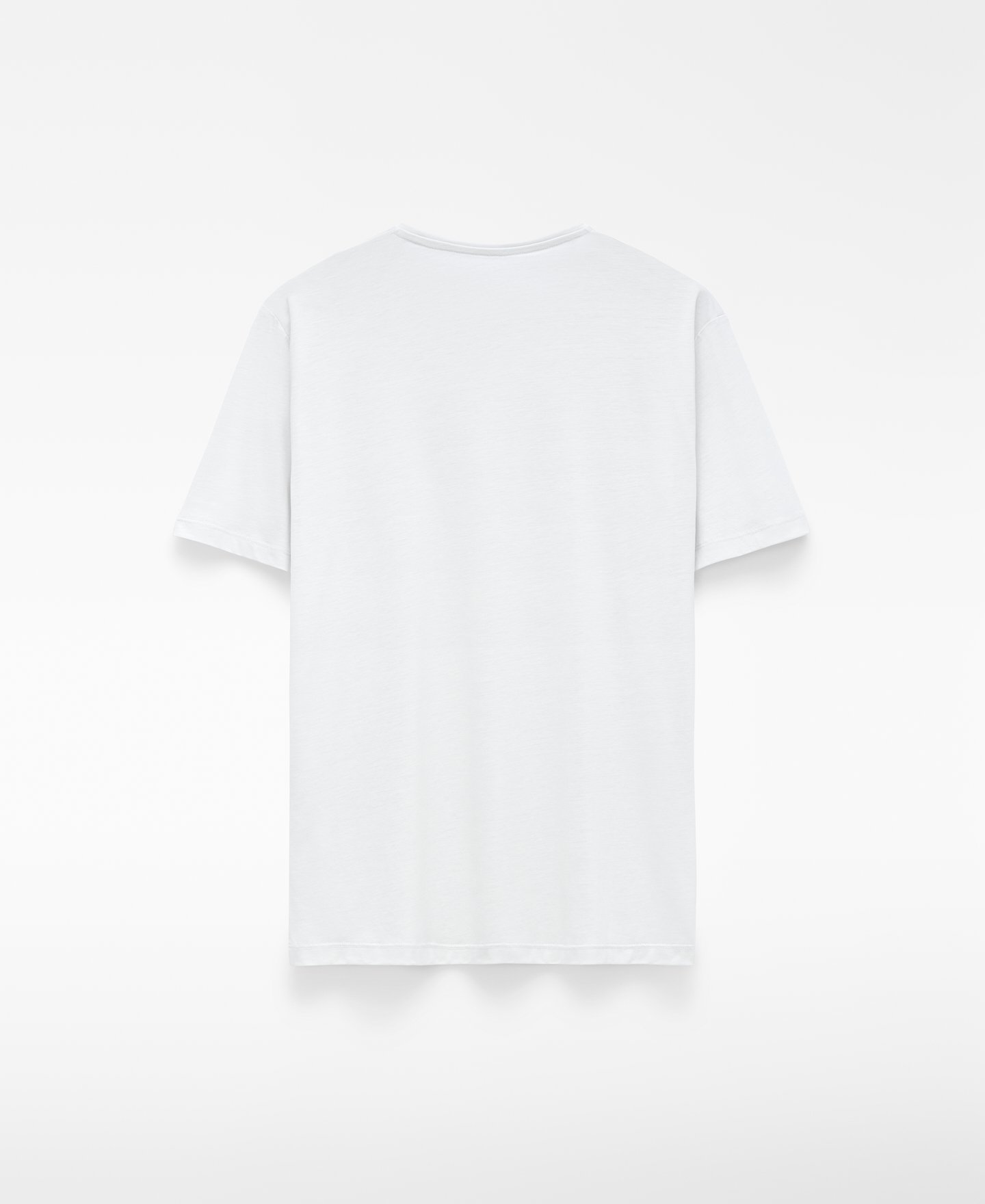 T-Shirt mit normaler Passform aus Lyocell und Baumwolle image number 5