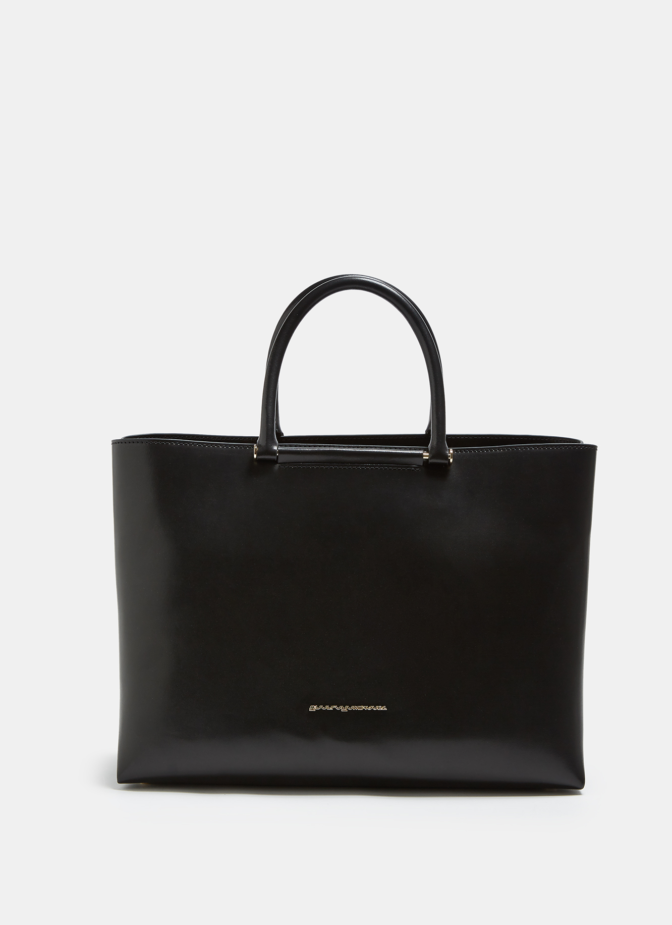 Glossy vachetta rectangular citybag image number 1