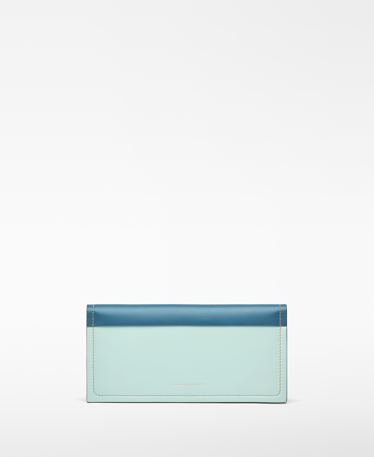 Billetera tricolor piel image number 0