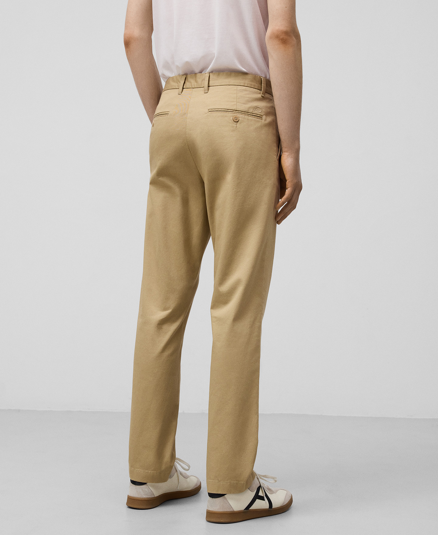 Regular fit chino trousers man image number 2