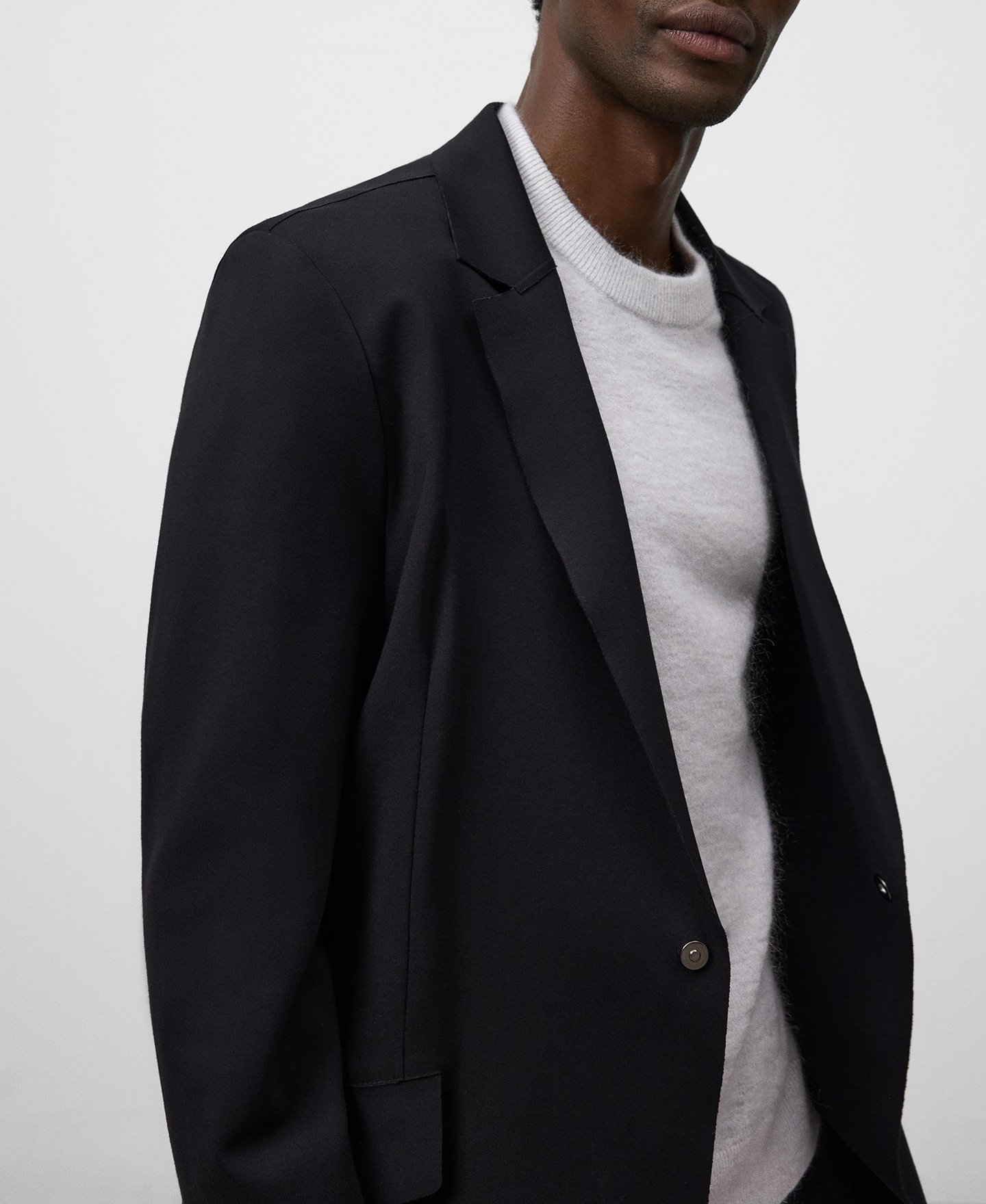 Unstructured blazer man image number 3