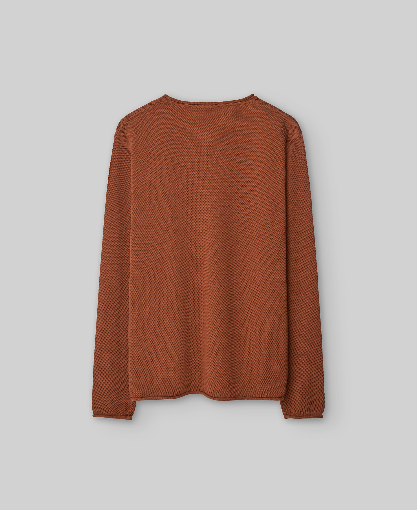 Long sleeve structure knit  T-shirt man image number 5