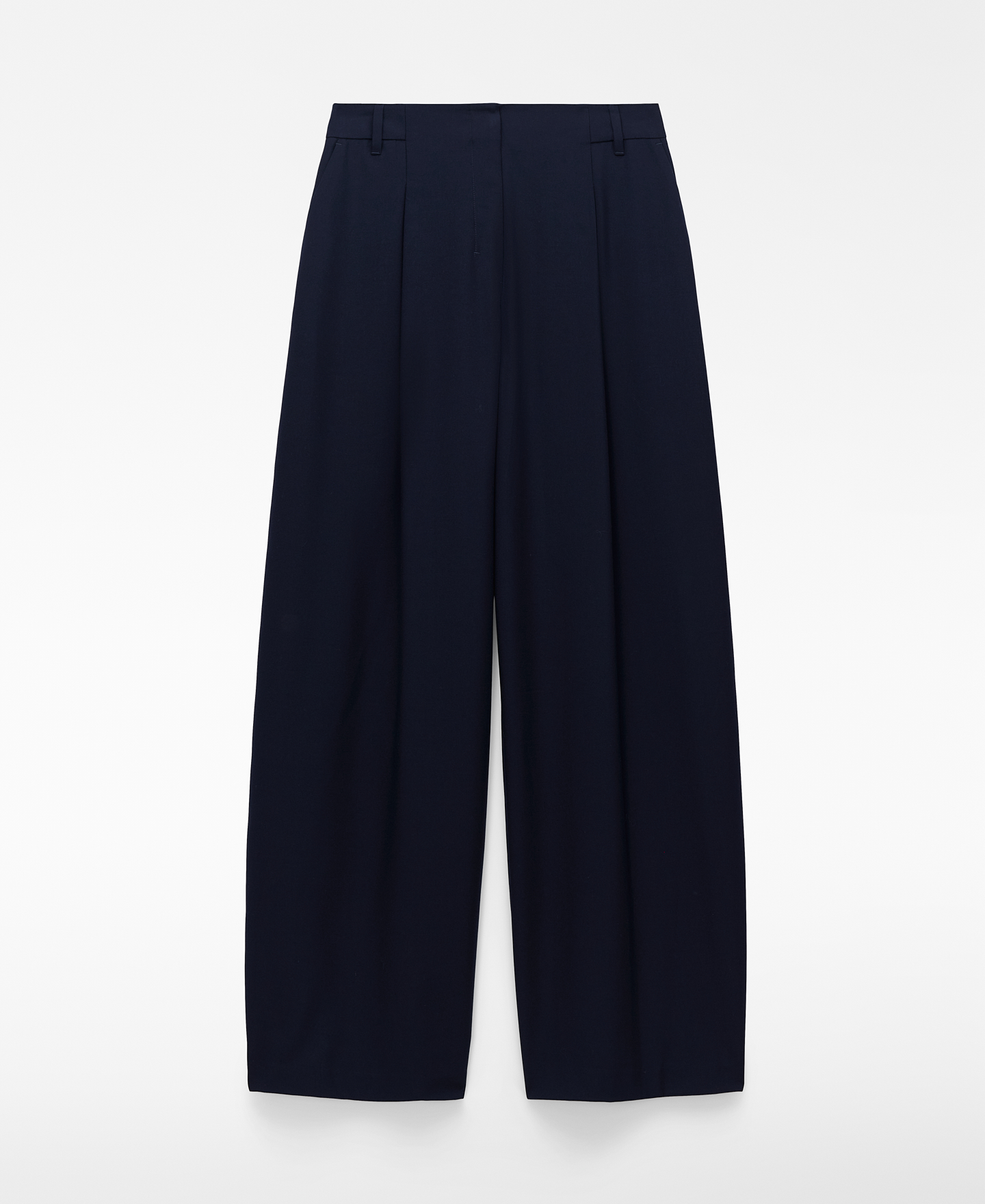 Pantal&oacute;n barrel fit pliegues image number 4