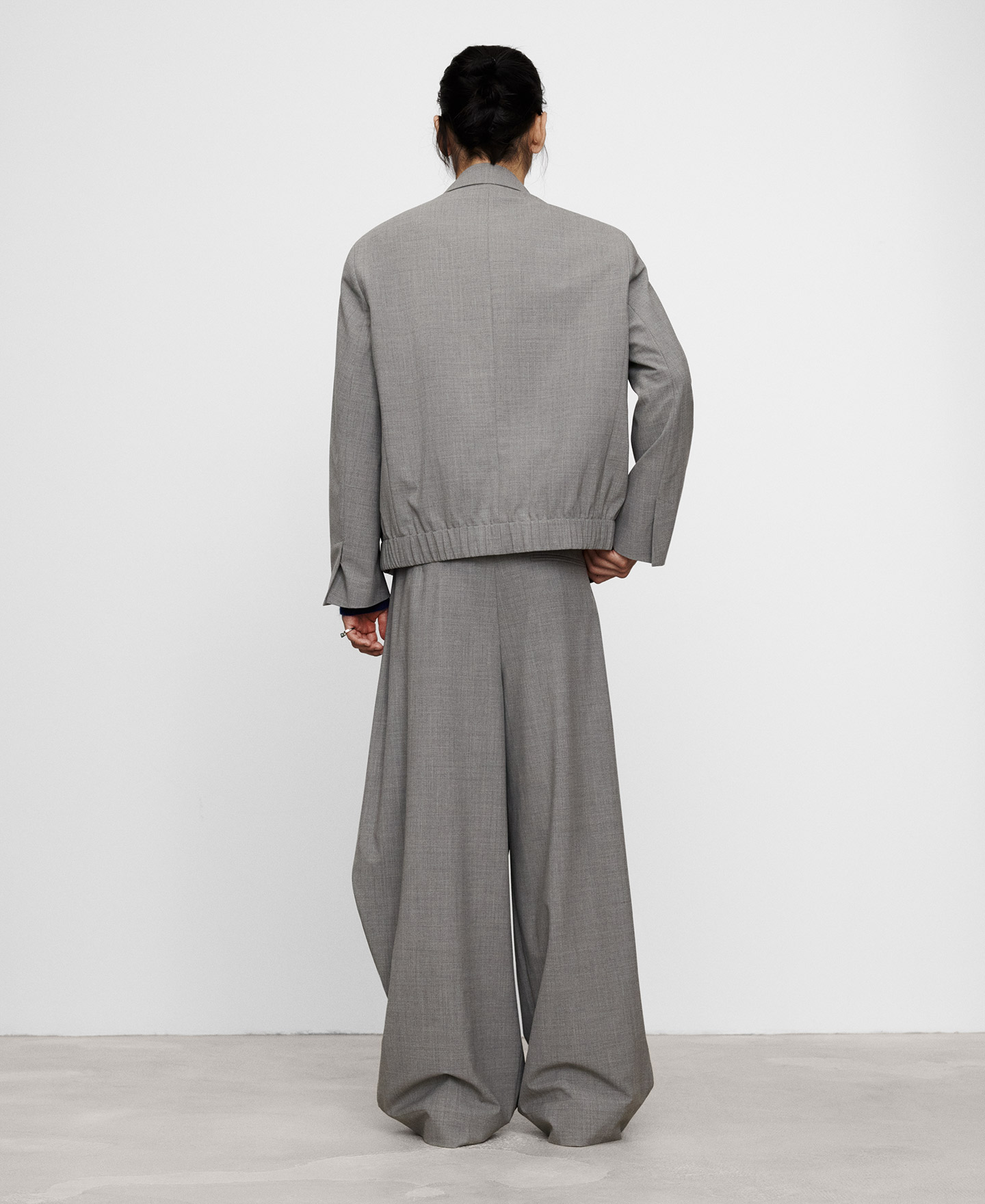 Strukturierter, boxiger Blazer image number 2