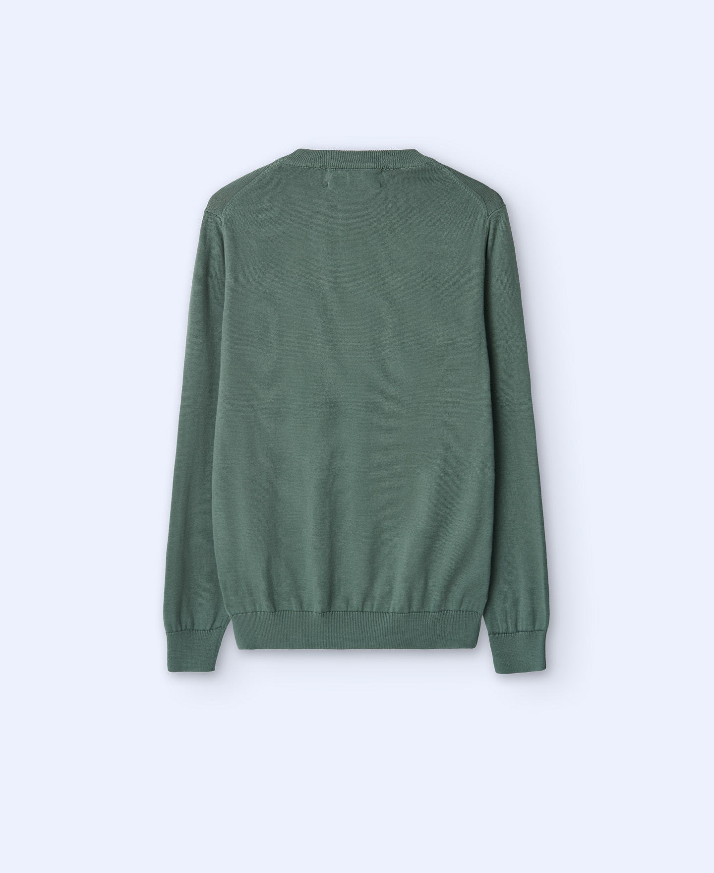 Organic cotton crew neck sweater image number 1