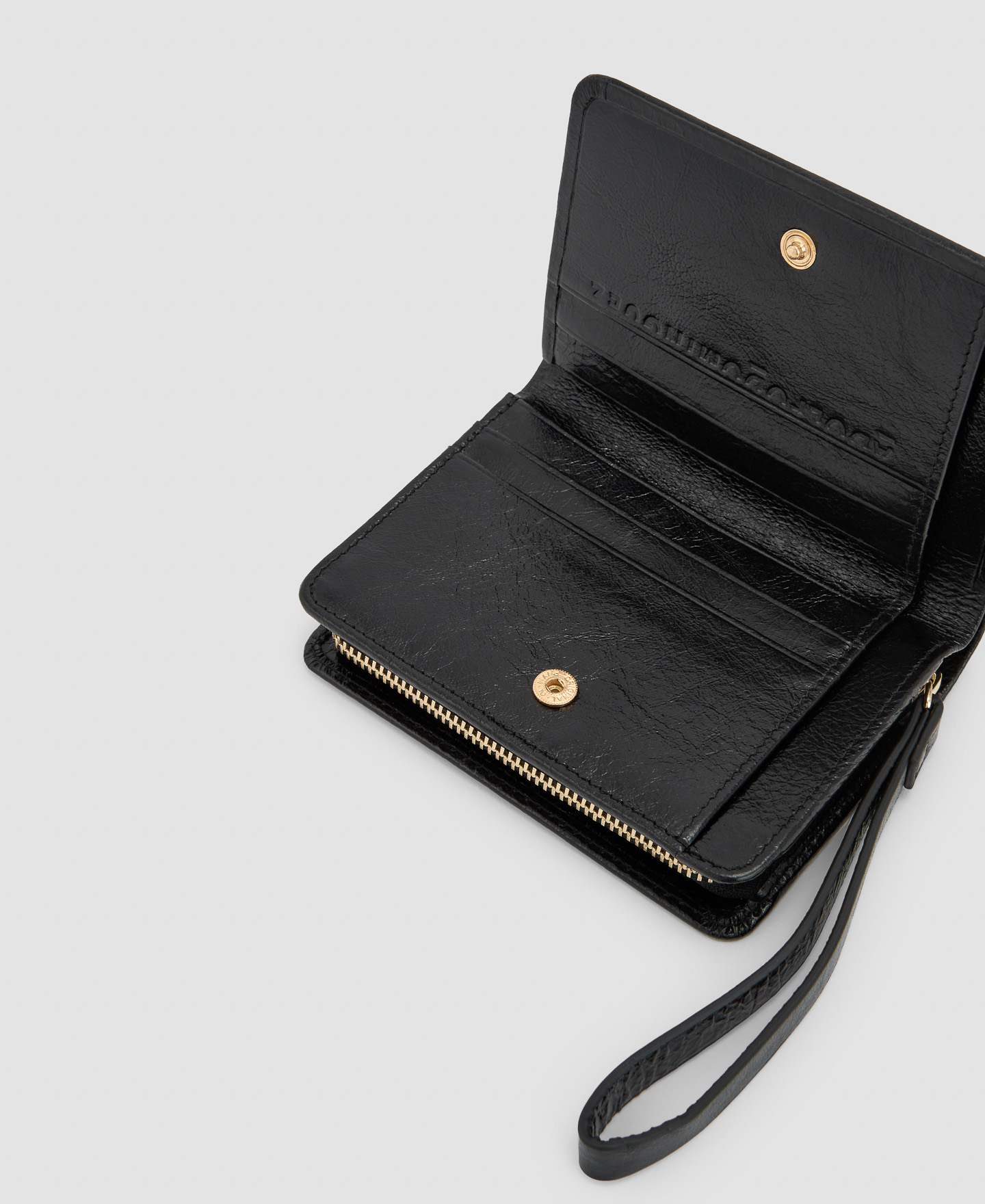 Cracked leather medium wallet image number 2