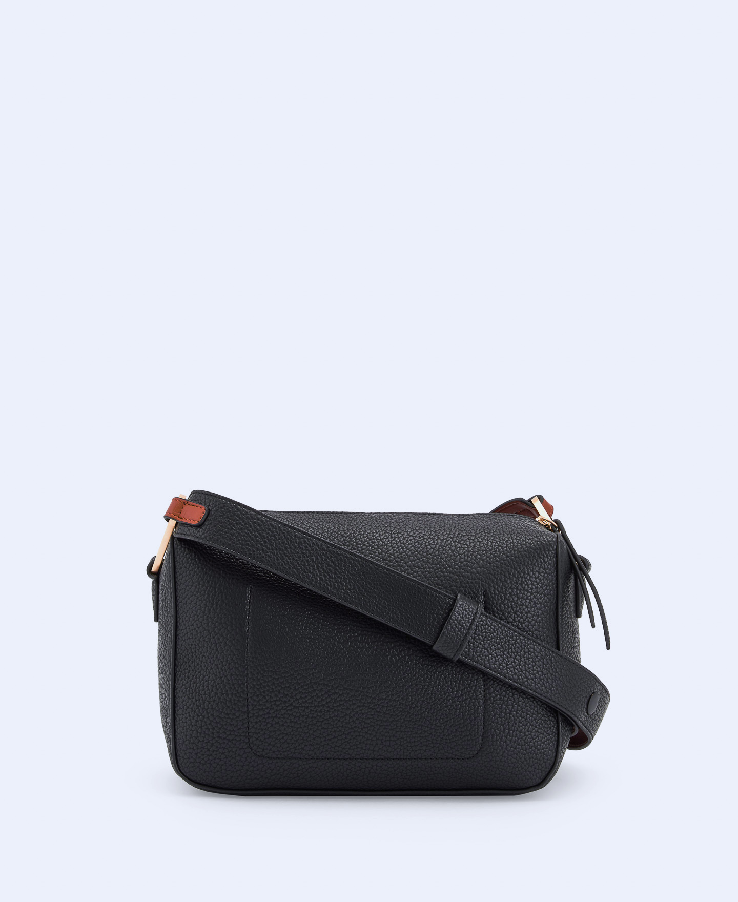 Recycled material shoulder bag image number 1