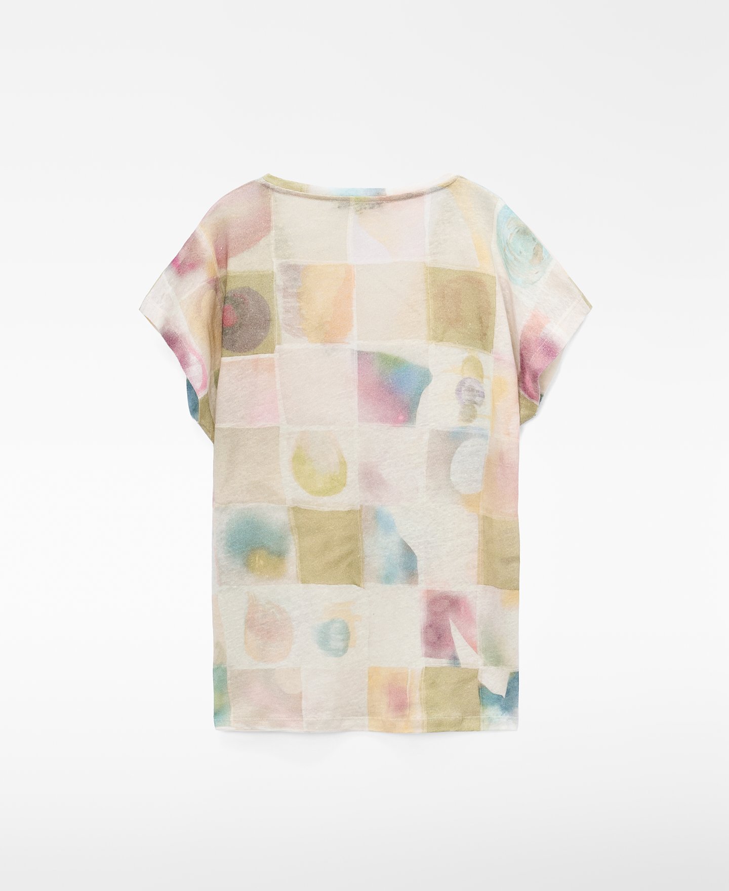 Camiseta estampada lino europeo image number 1