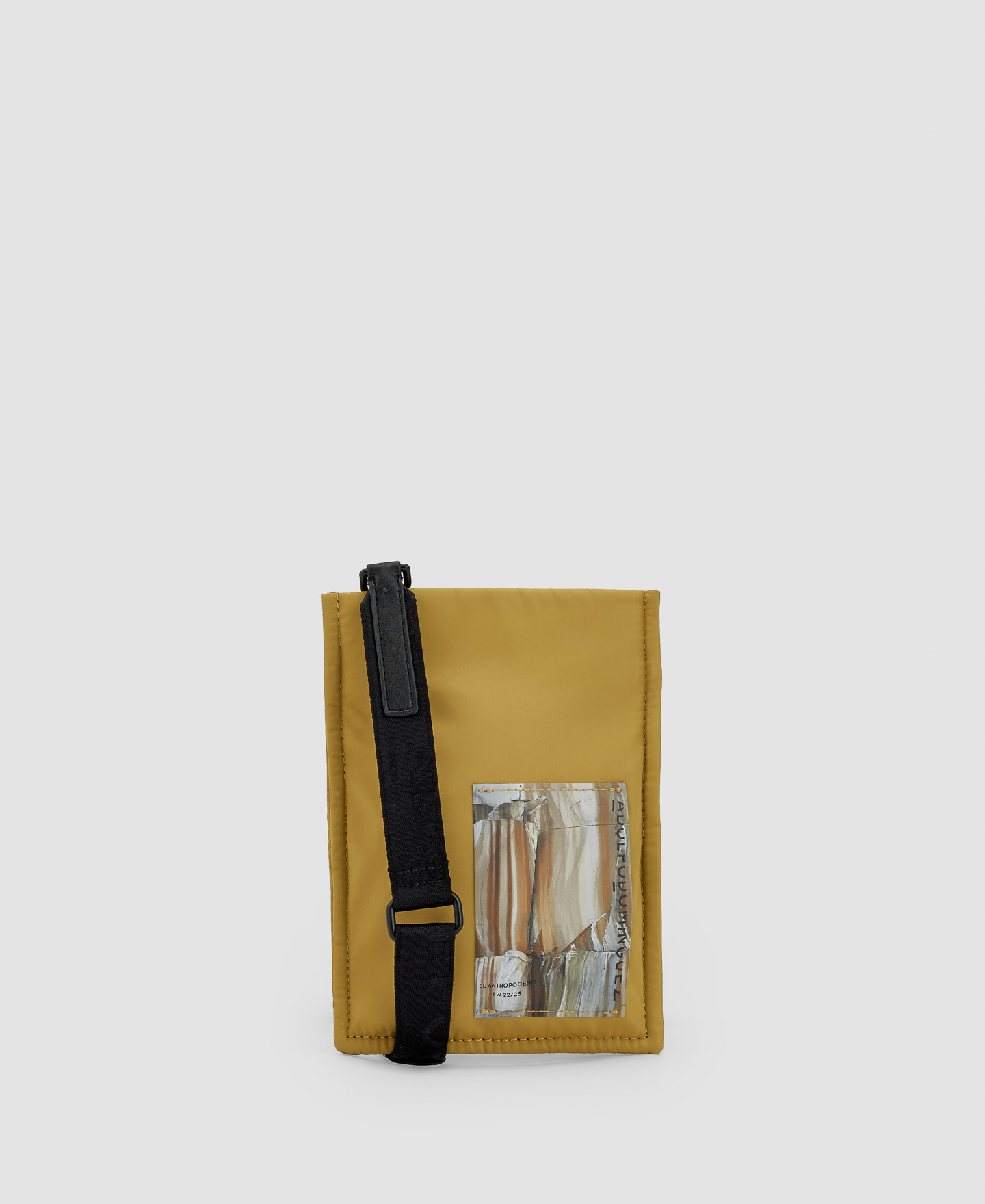 Recycled nylon mini flat bag image number 0