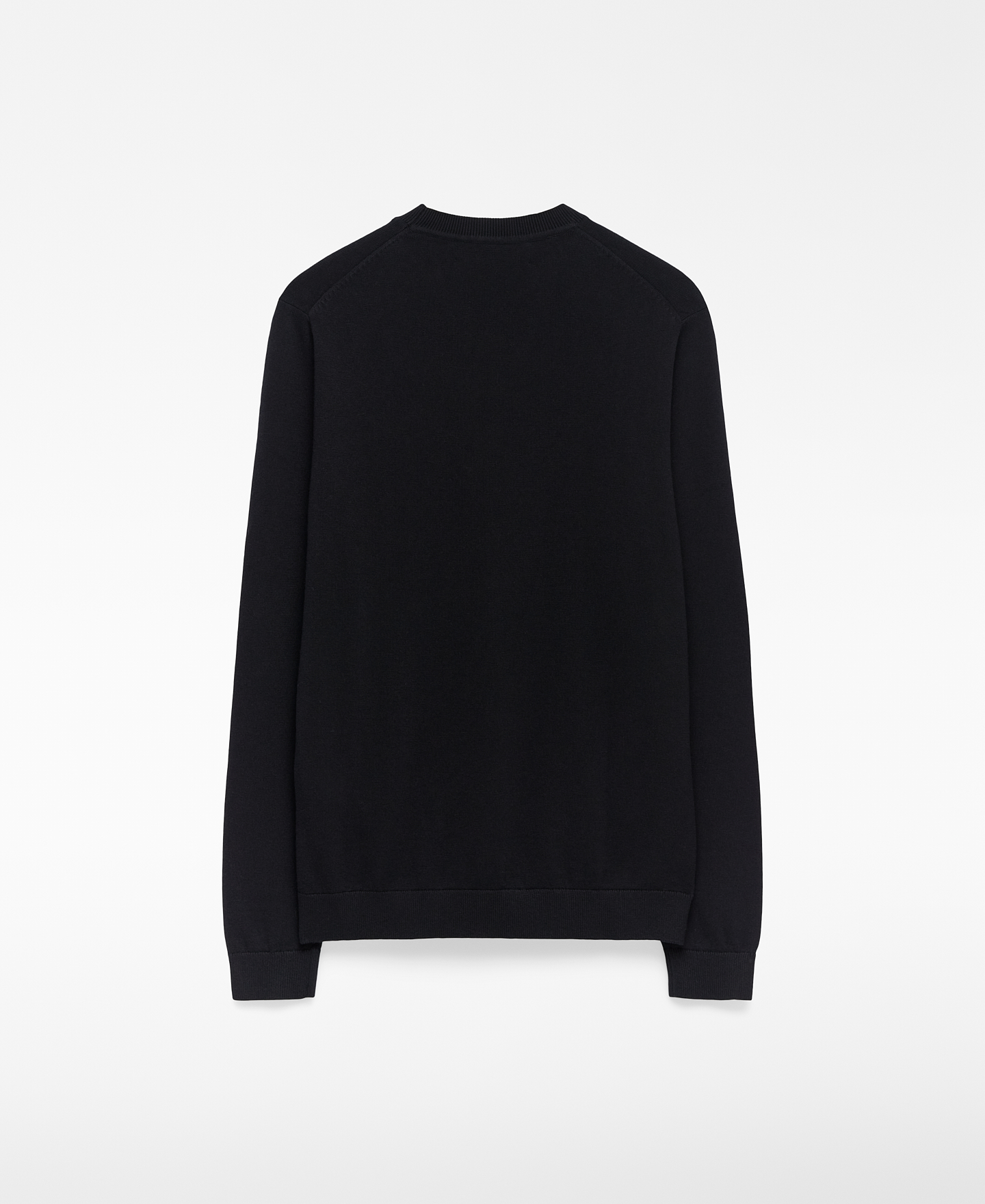 Regular fit V-neck sweater man image number 5