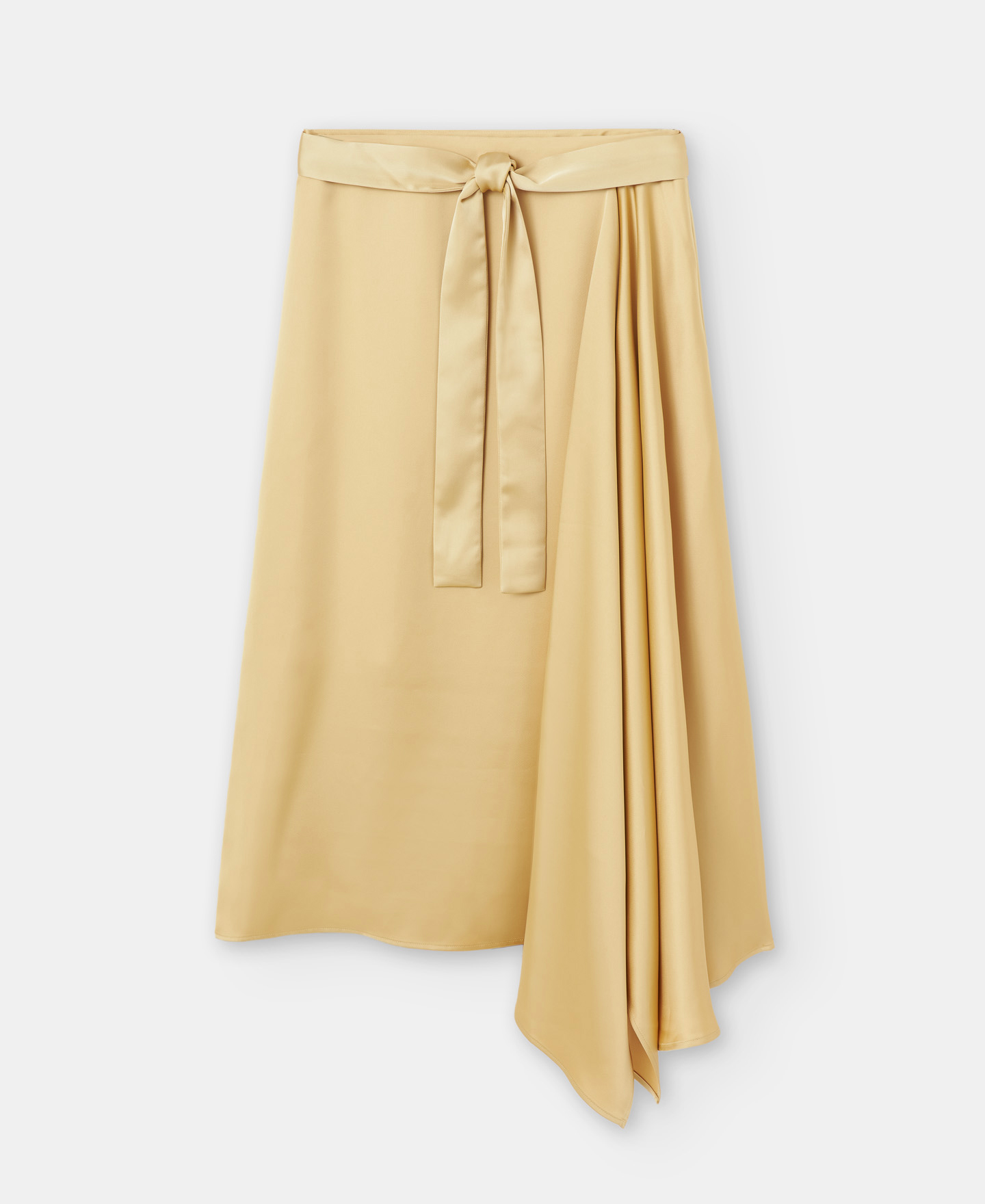 Irregular recycled polyester skirt image number 4