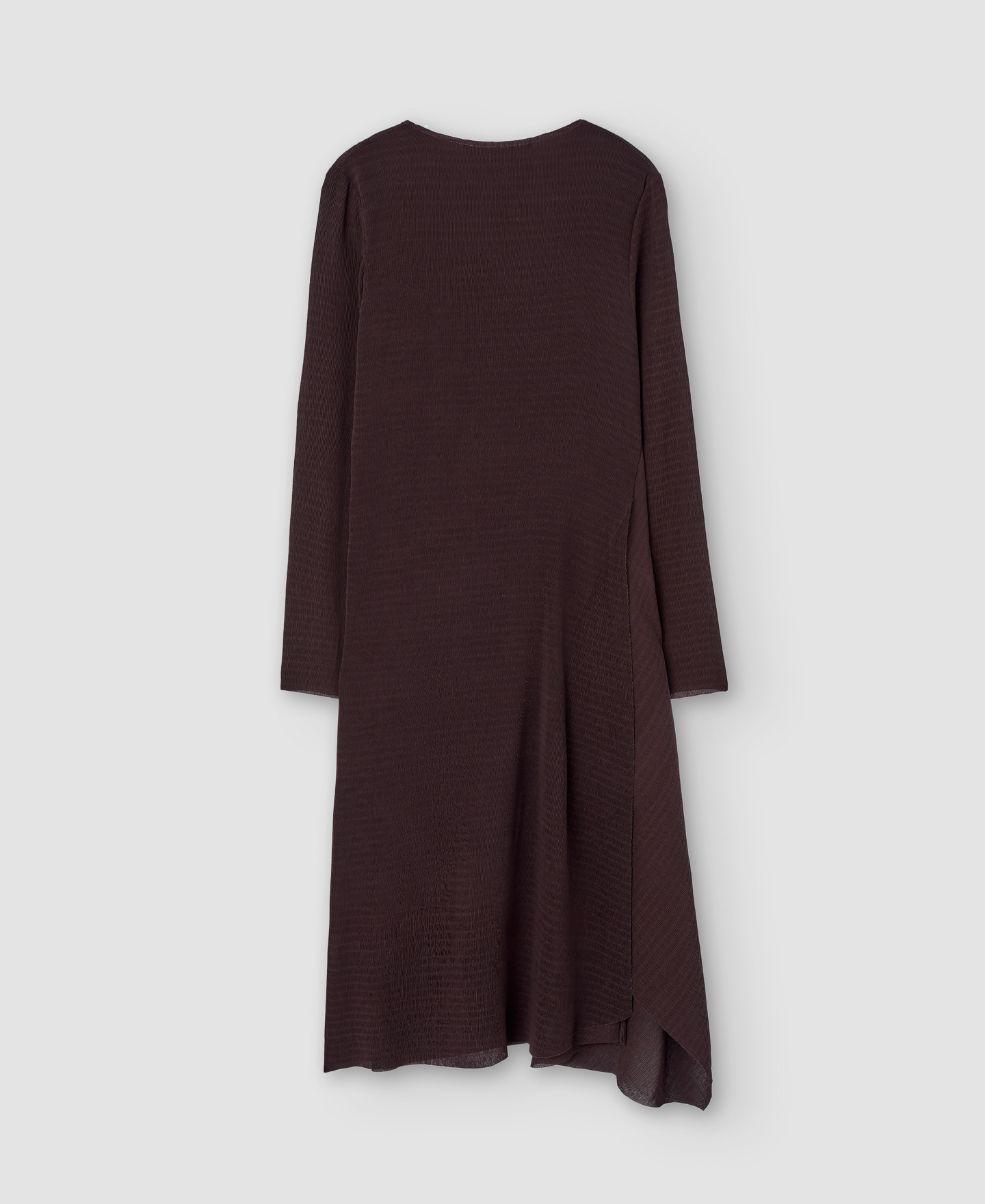 Recycled polyester crinkle dress image number 1