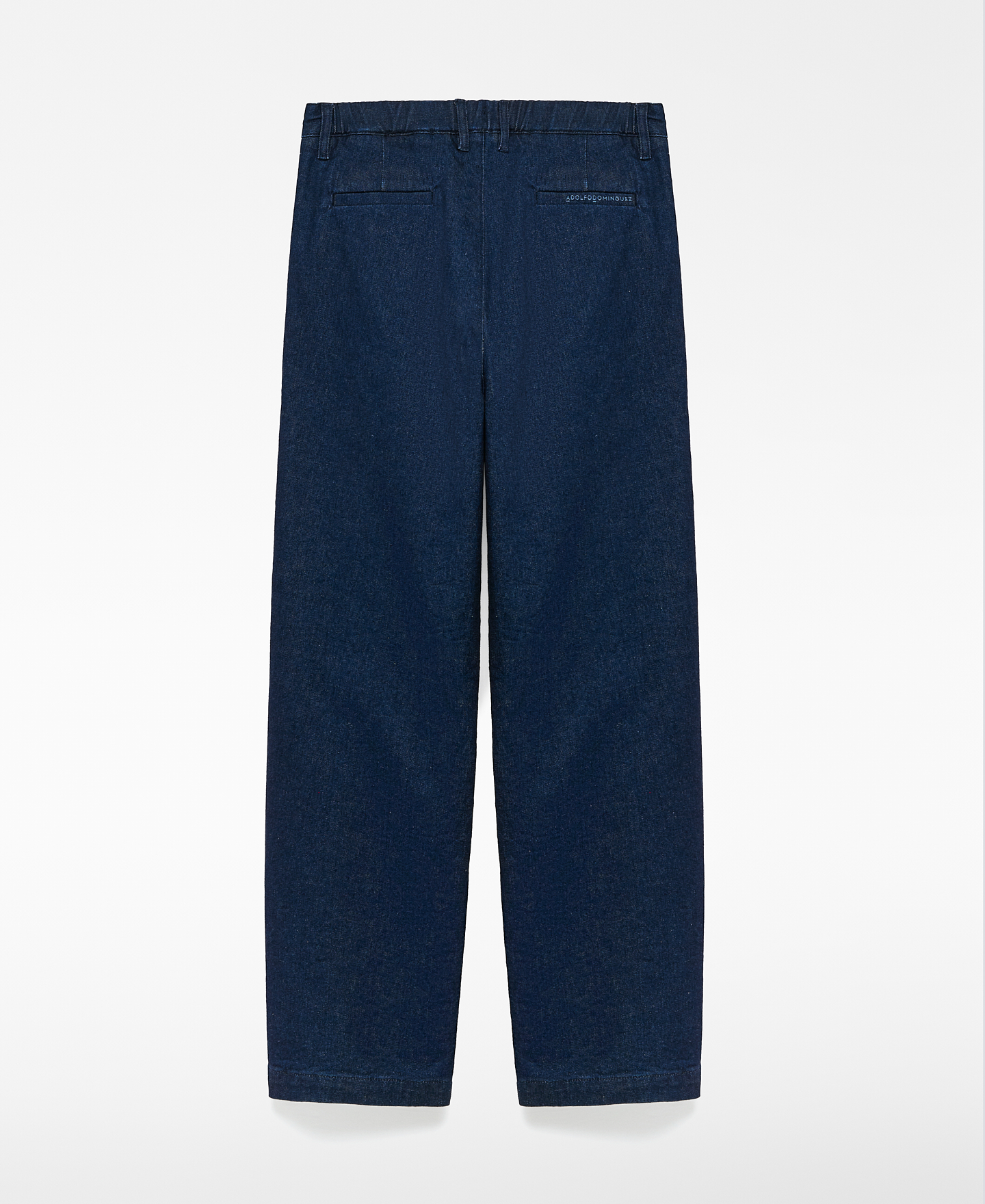 Cotton denim chino trousers man image number 5
