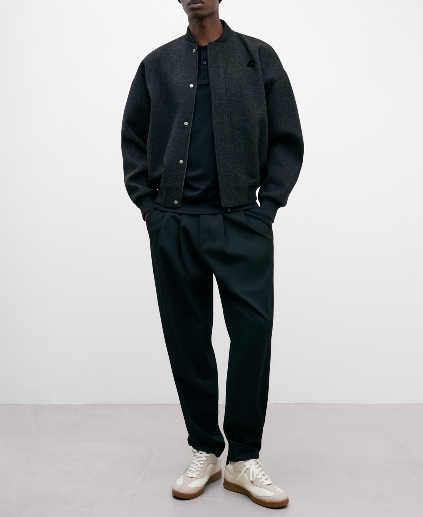 Mercerised cotton polo shirt image number 1