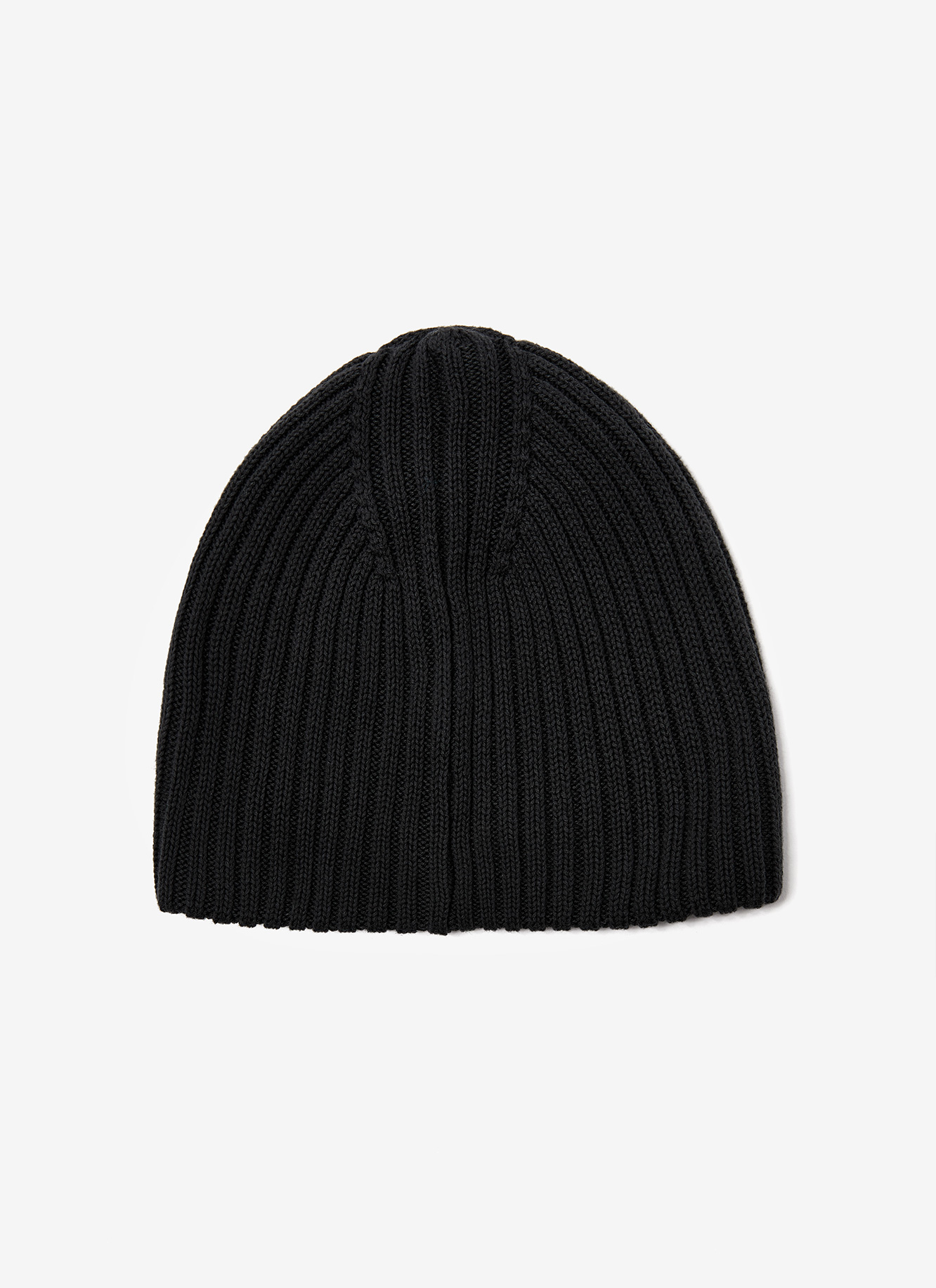 Gorro en canalé de algodón image number 0