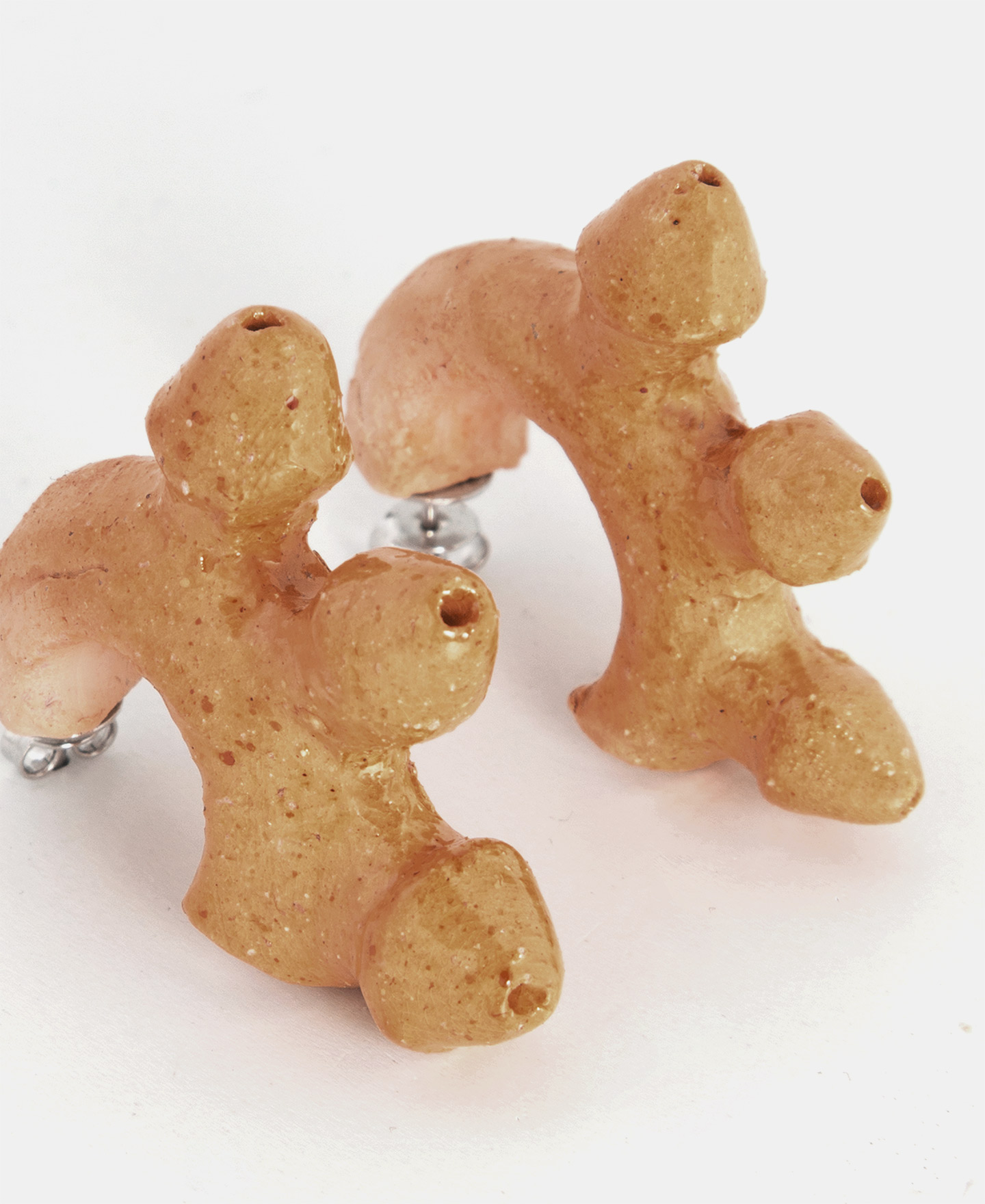 Pendientes 'tres bicos' Niñodaguia image number 1