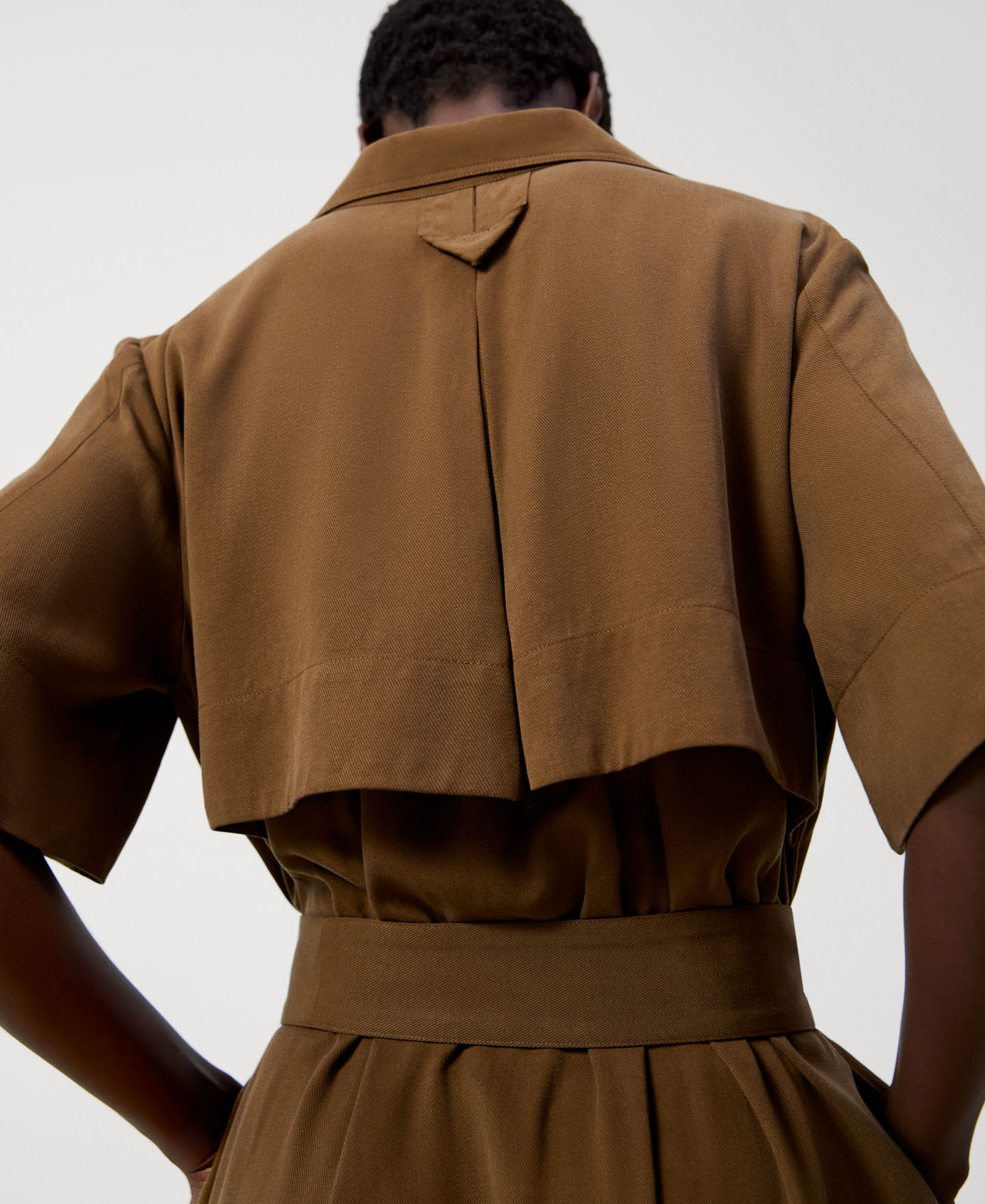 Robe chemisier en lyocell image number 3