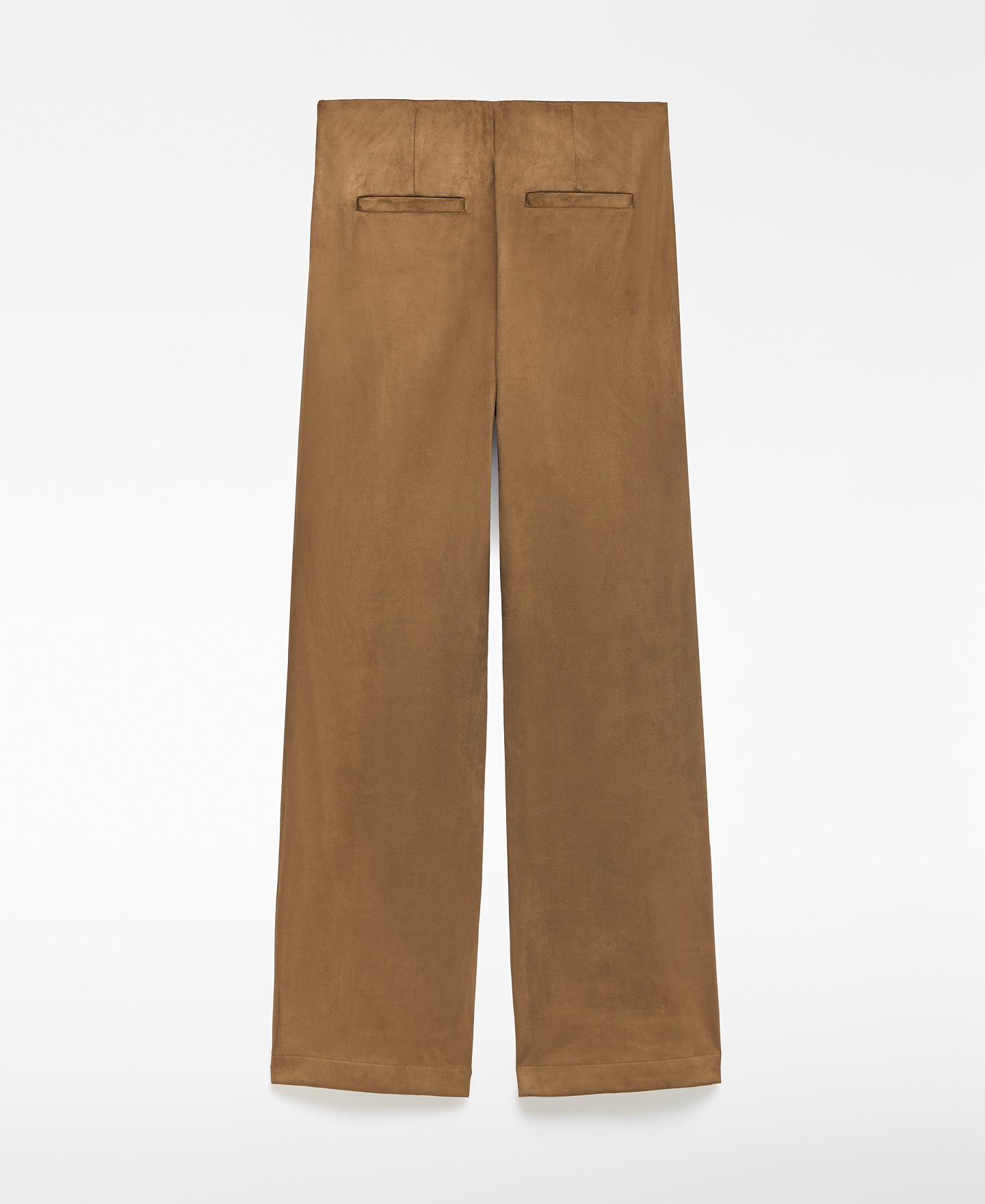 Pantalón flare antelina mujer image number 5