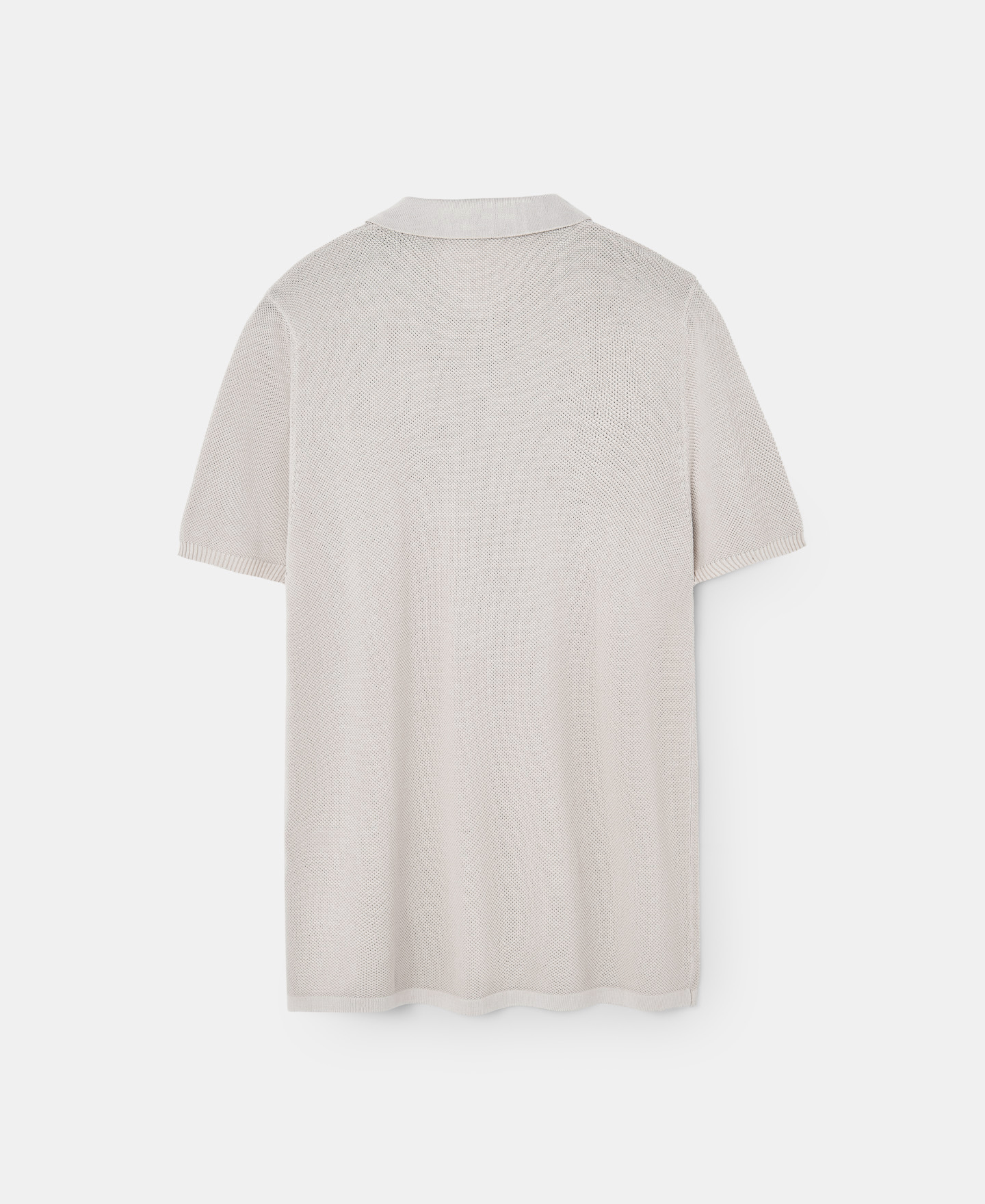 Cotton and viscose polo shirt image number 5