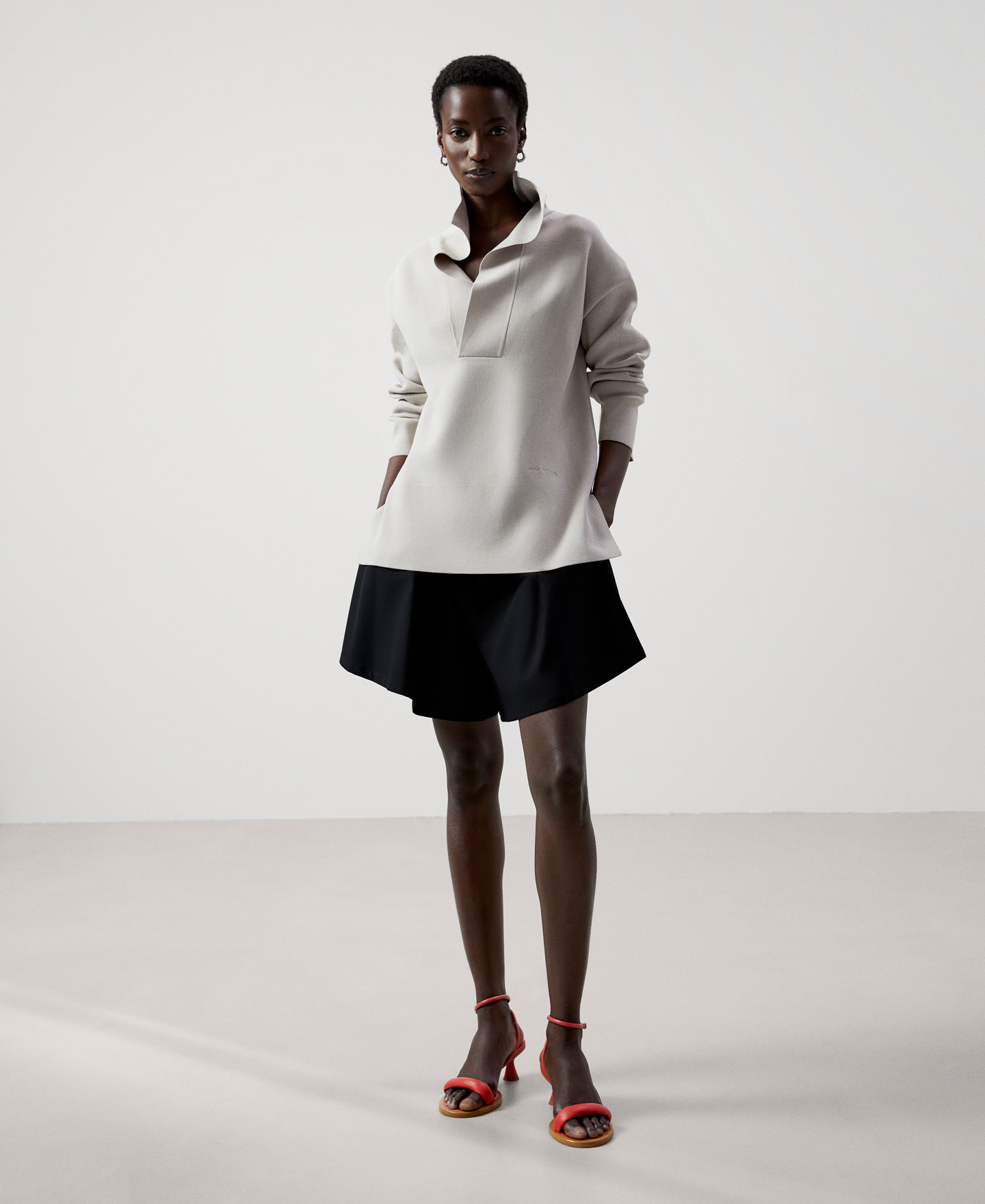Recycled nylon sweater image number 1