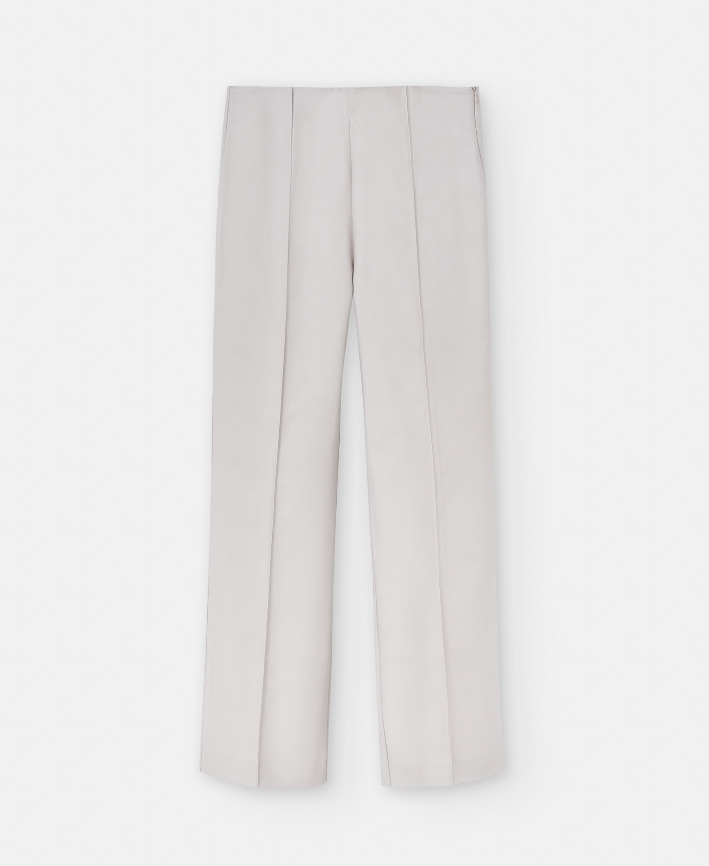 Tight-fitting cotton trousers image number 4