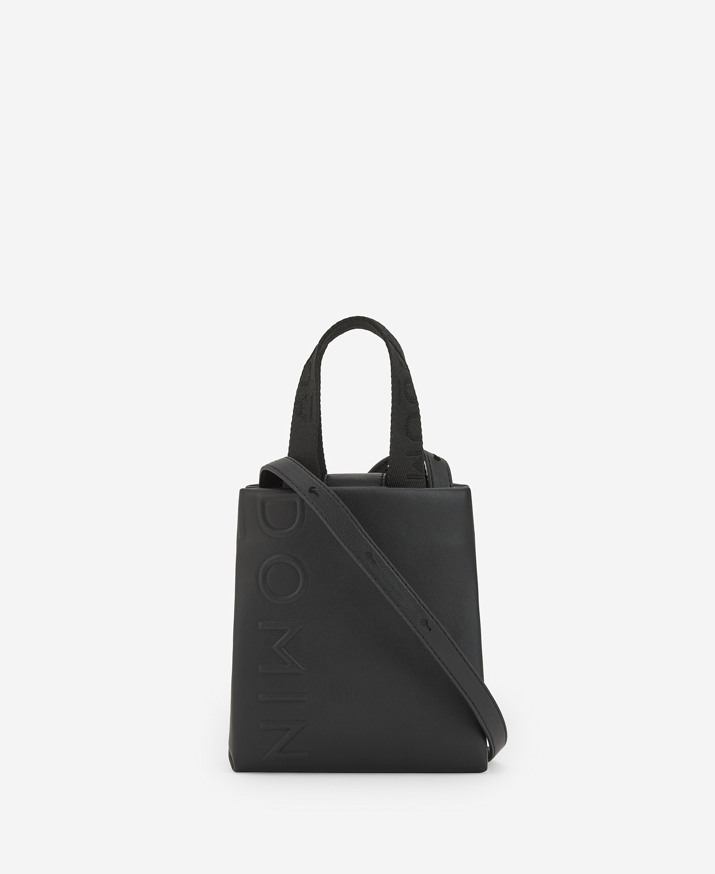 Bolso shopper pequeño negro para mujer image number 1