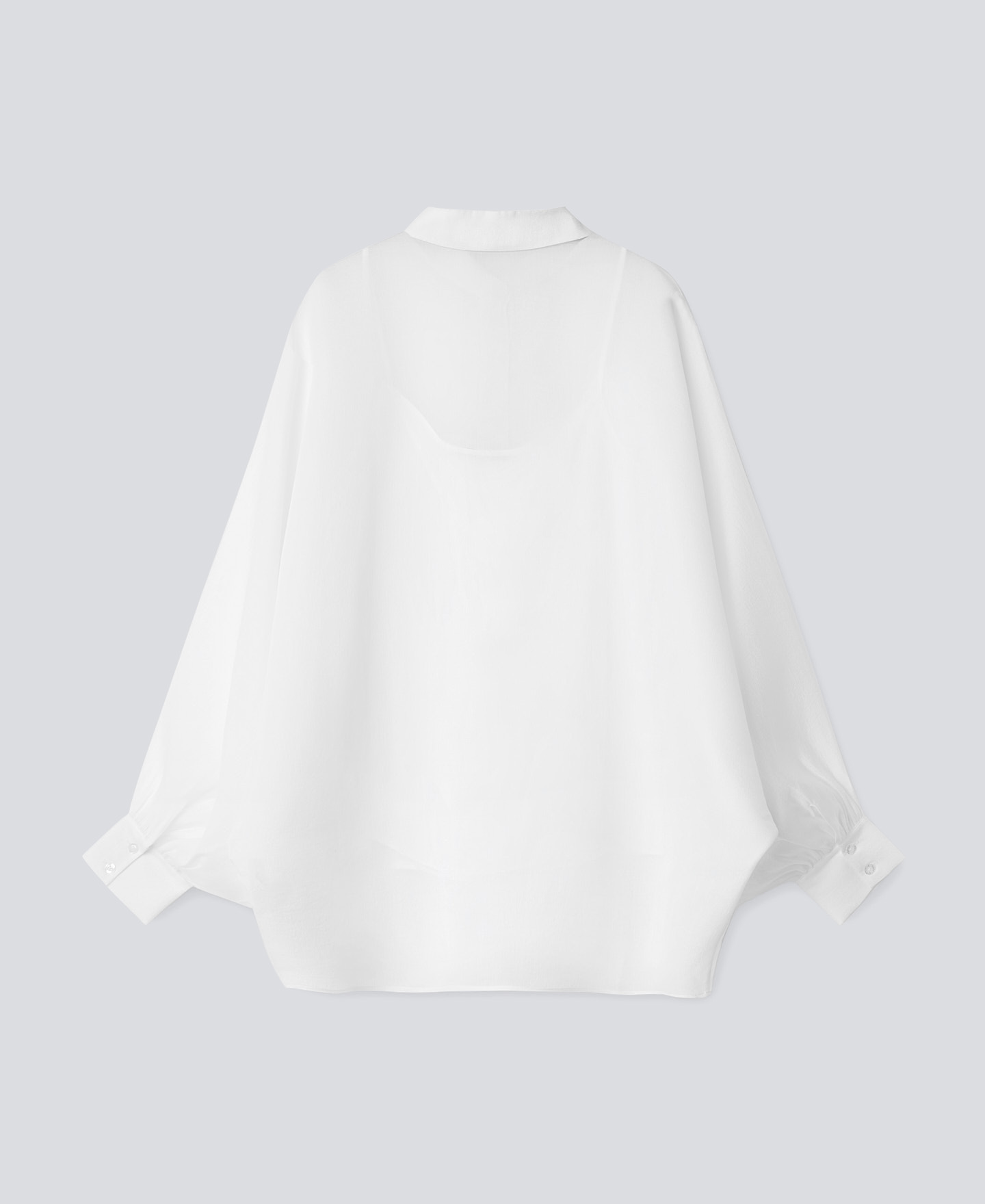 Camisa amplia con mangas abullonadas image number 5