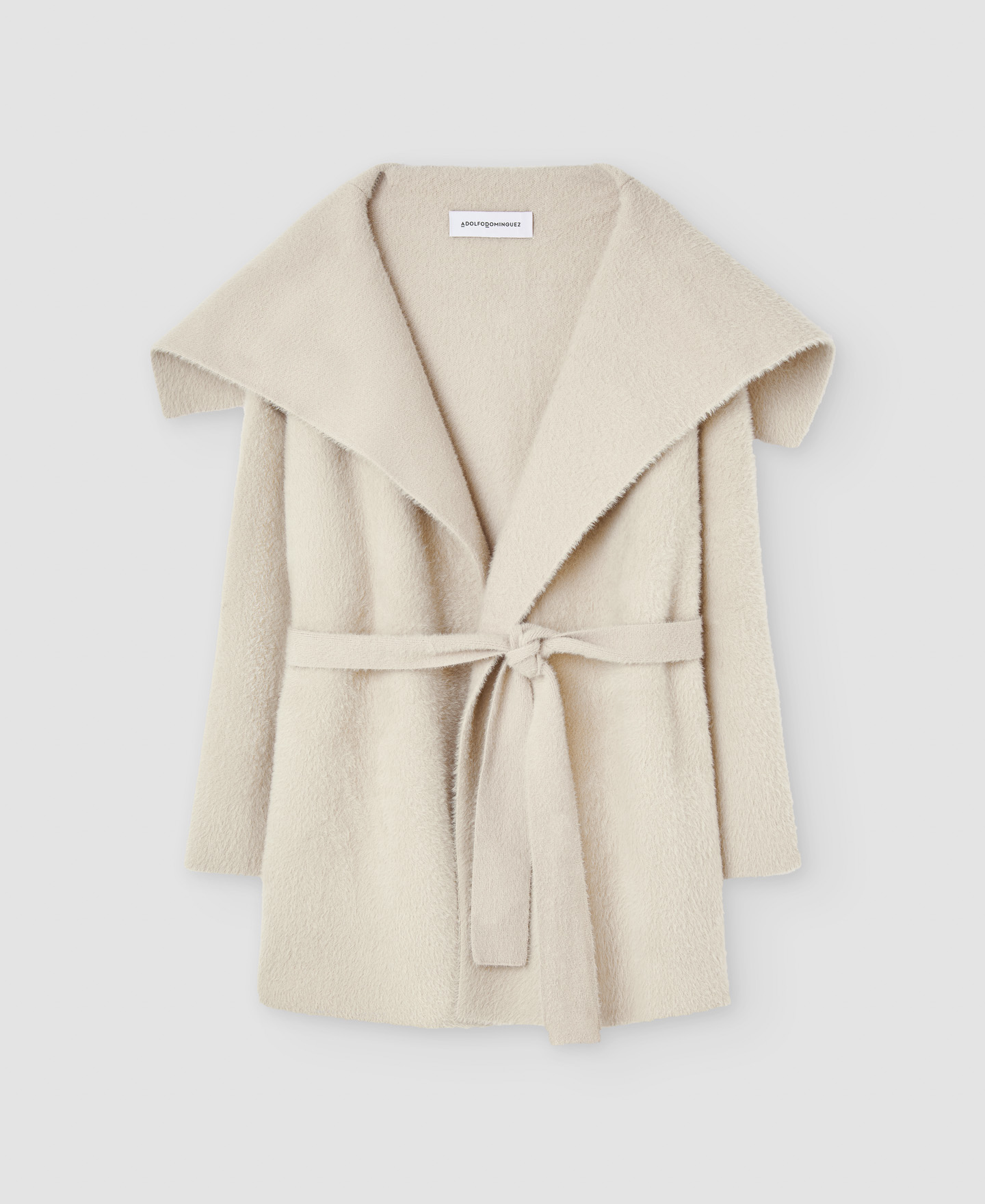 Oversize funnel collar jacket image number 6