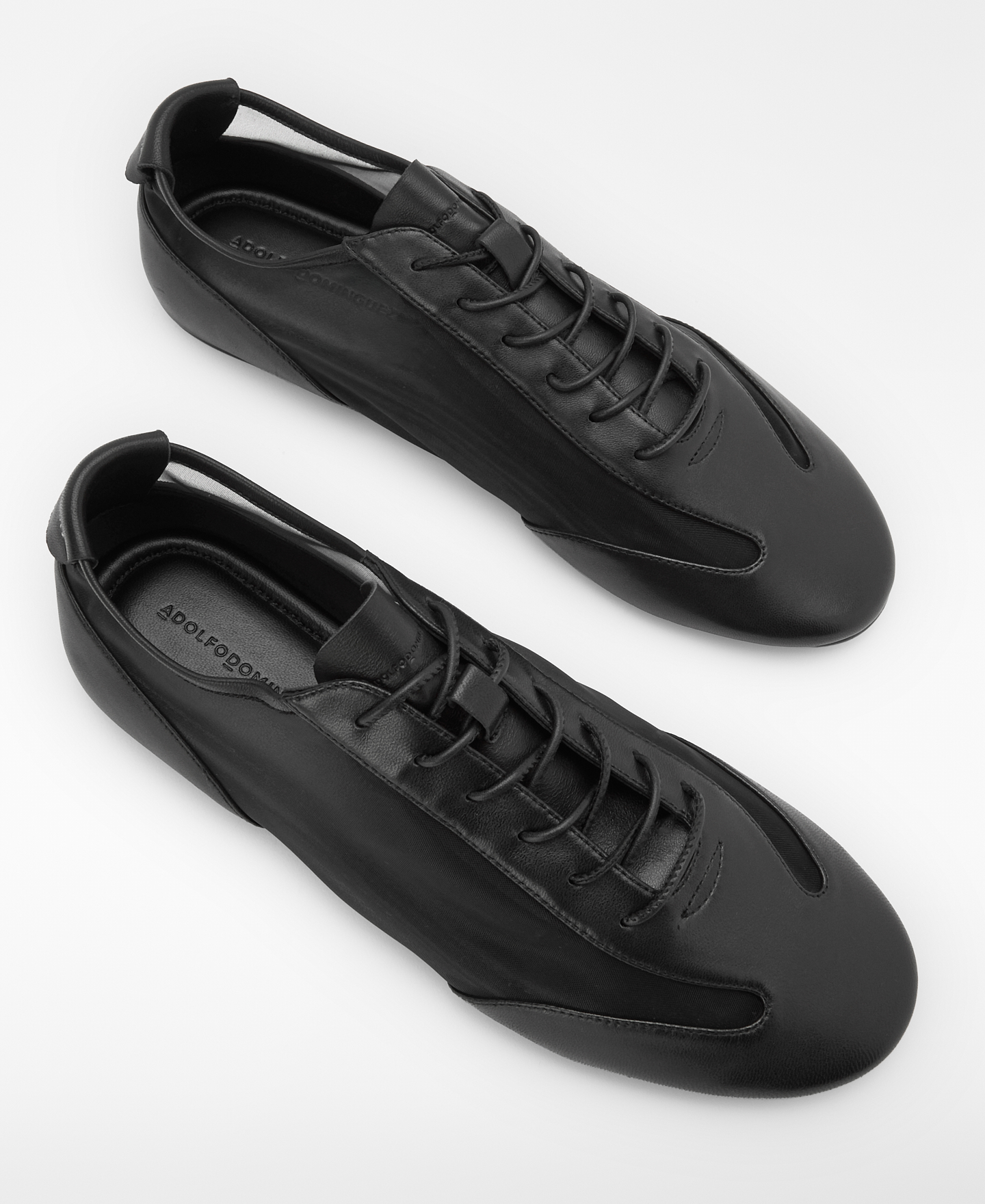 Mesh and leather soft sneaker image number 1