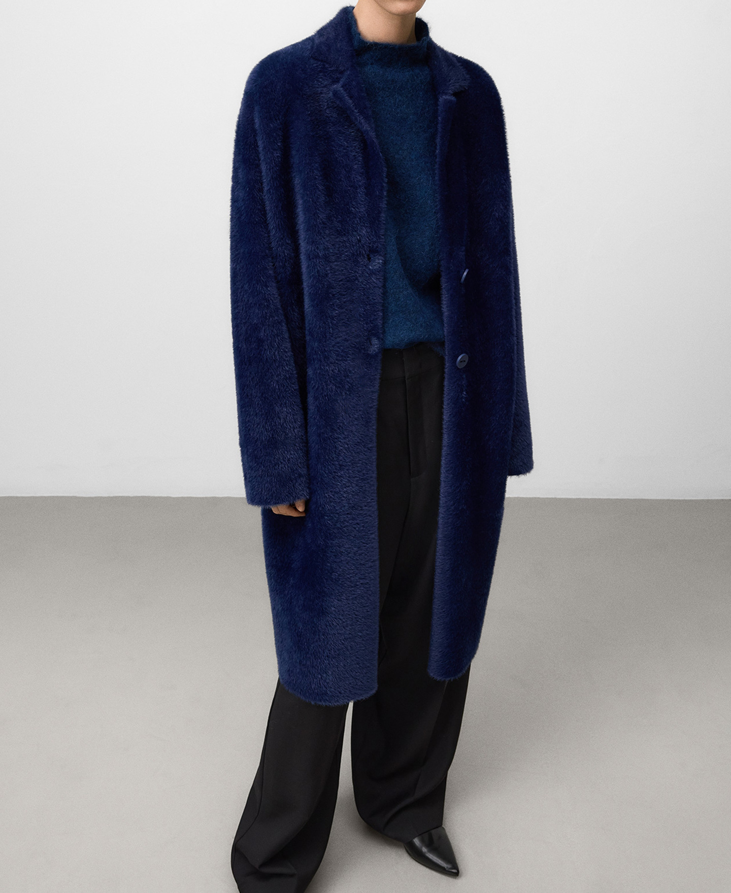 Fuzzy long coat image number 0