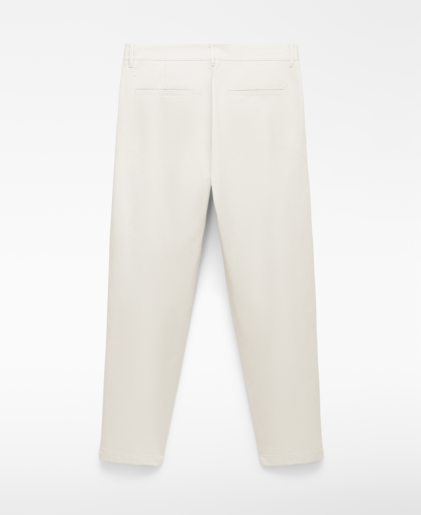 Relaxed fit pleated chino trousers image number 5
