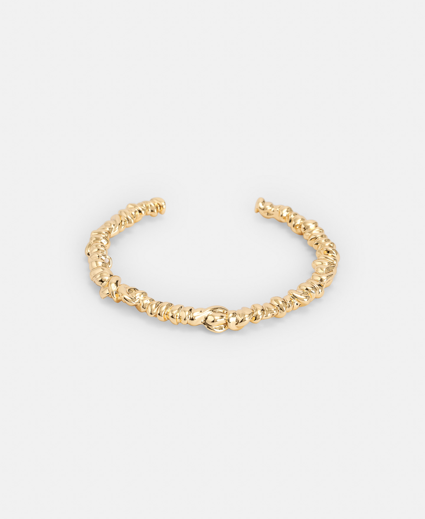 Braided bracelet in zinc image number 0