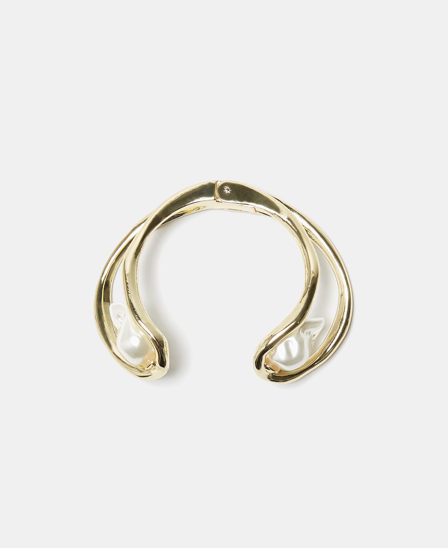 Pulsera volumen circular perla de resina image number 0