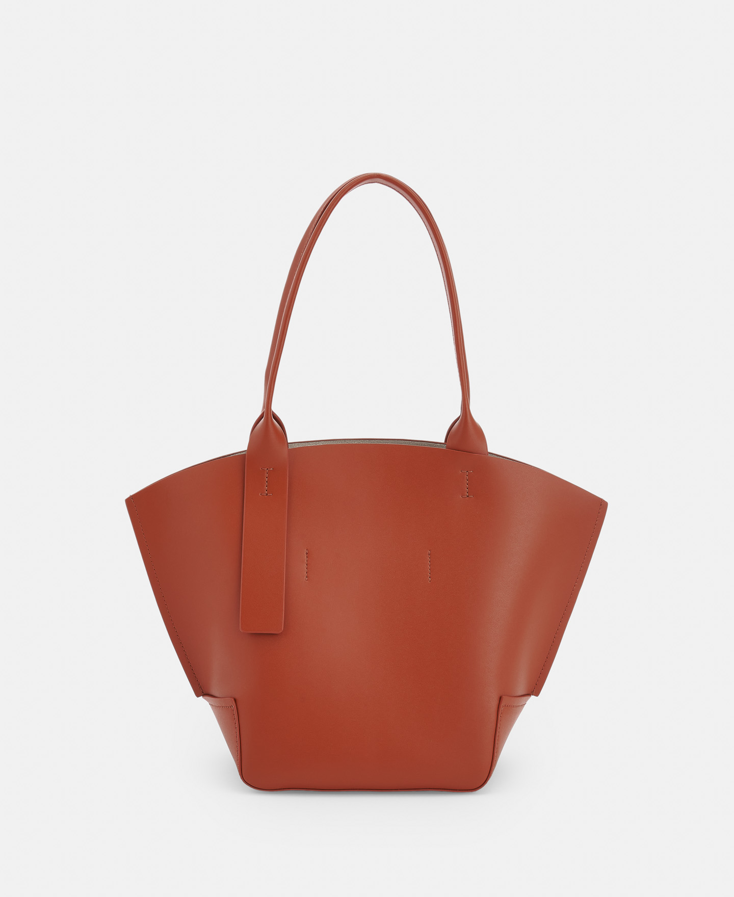 Basket with rectified leather image number 1