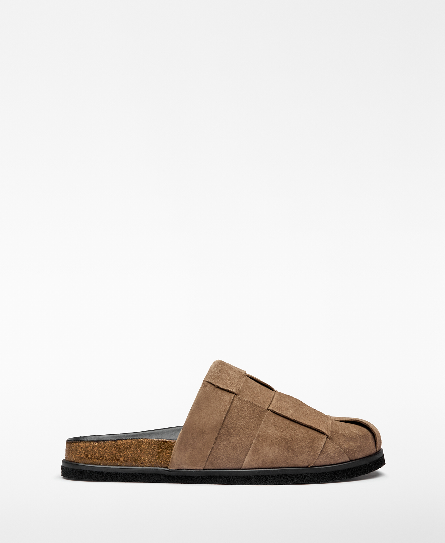 Responsible braided leather clog man image number 0