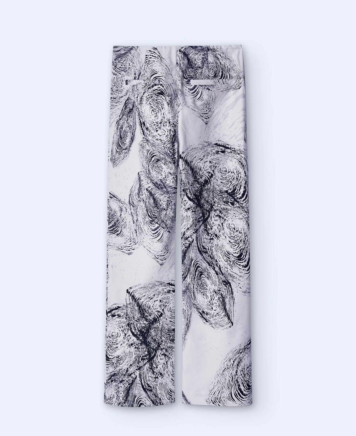 Printed ankle length trousers image number 5