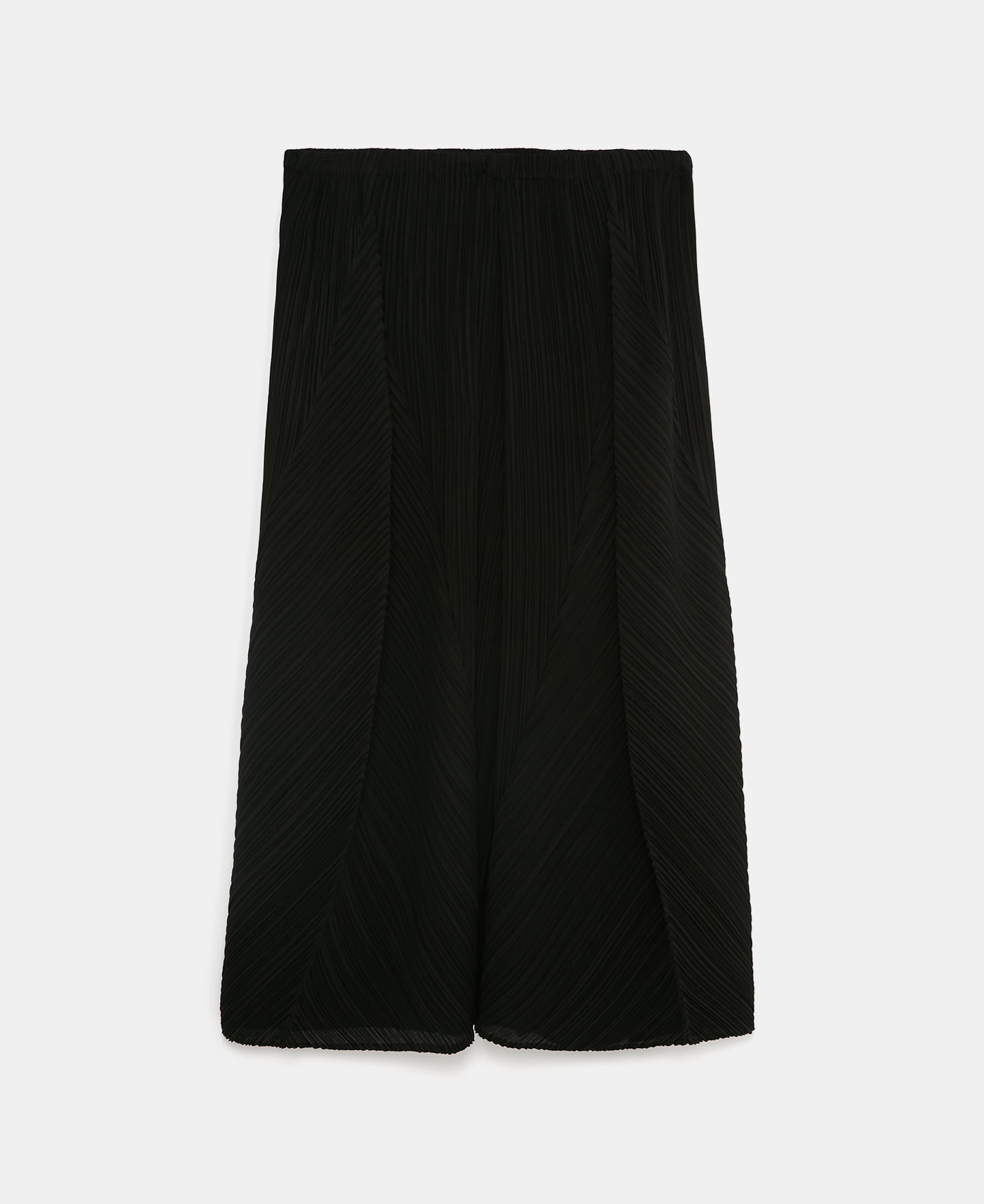 Pantalón con godet en crinkle image number 5