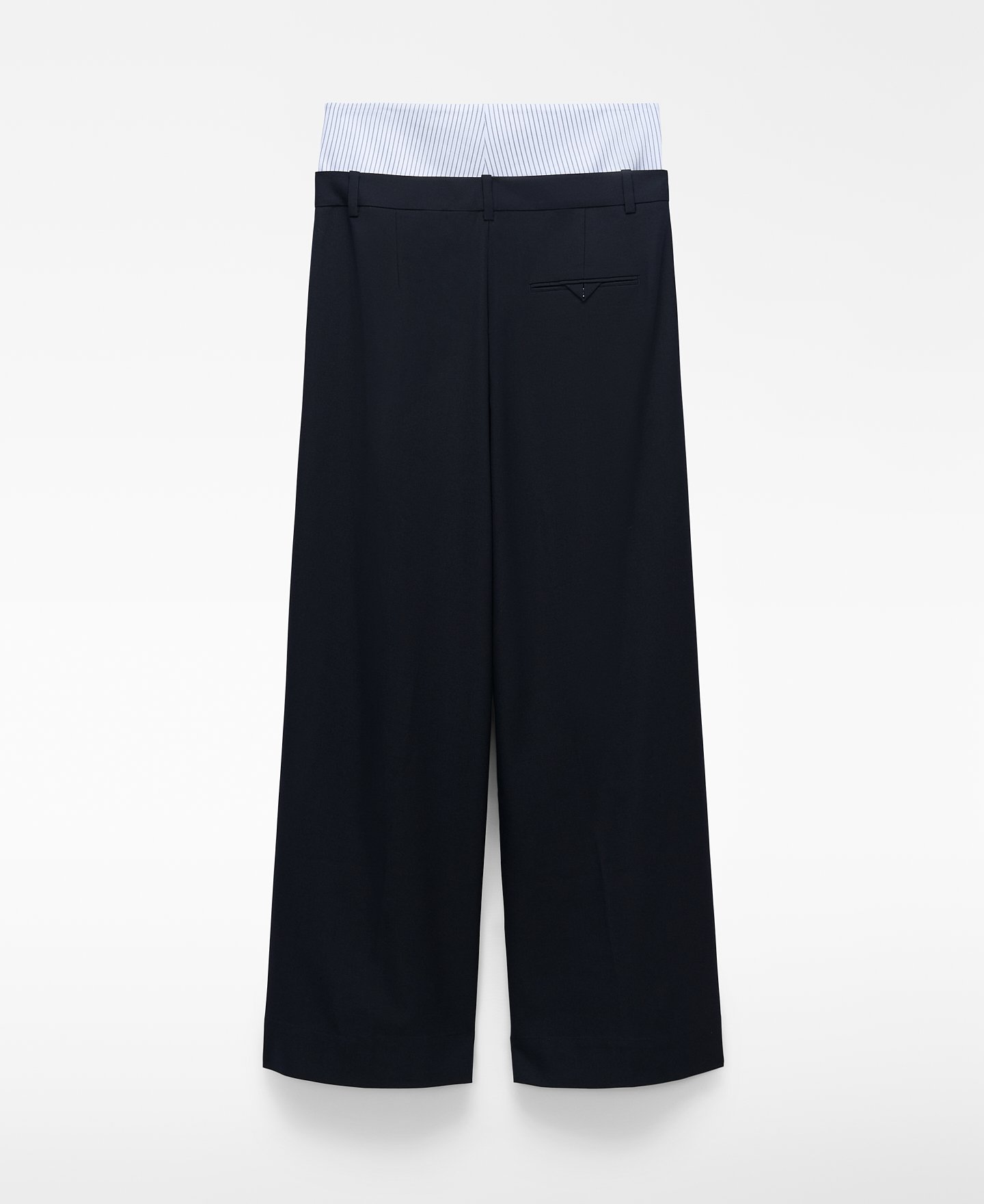 Pantal&oacute;n relaxed fit faj&iacute;n image number 5