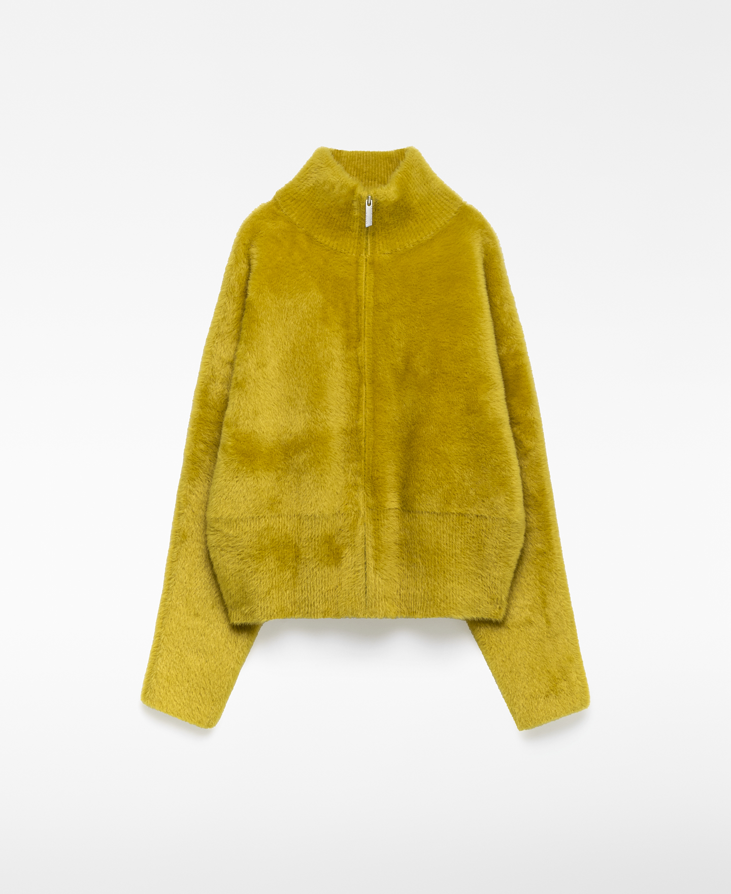 Chaqueta punto efecto pelo mujer image number 4