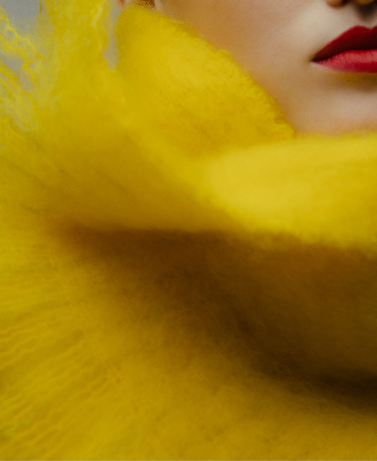 Artisan mohair scarf image number 3