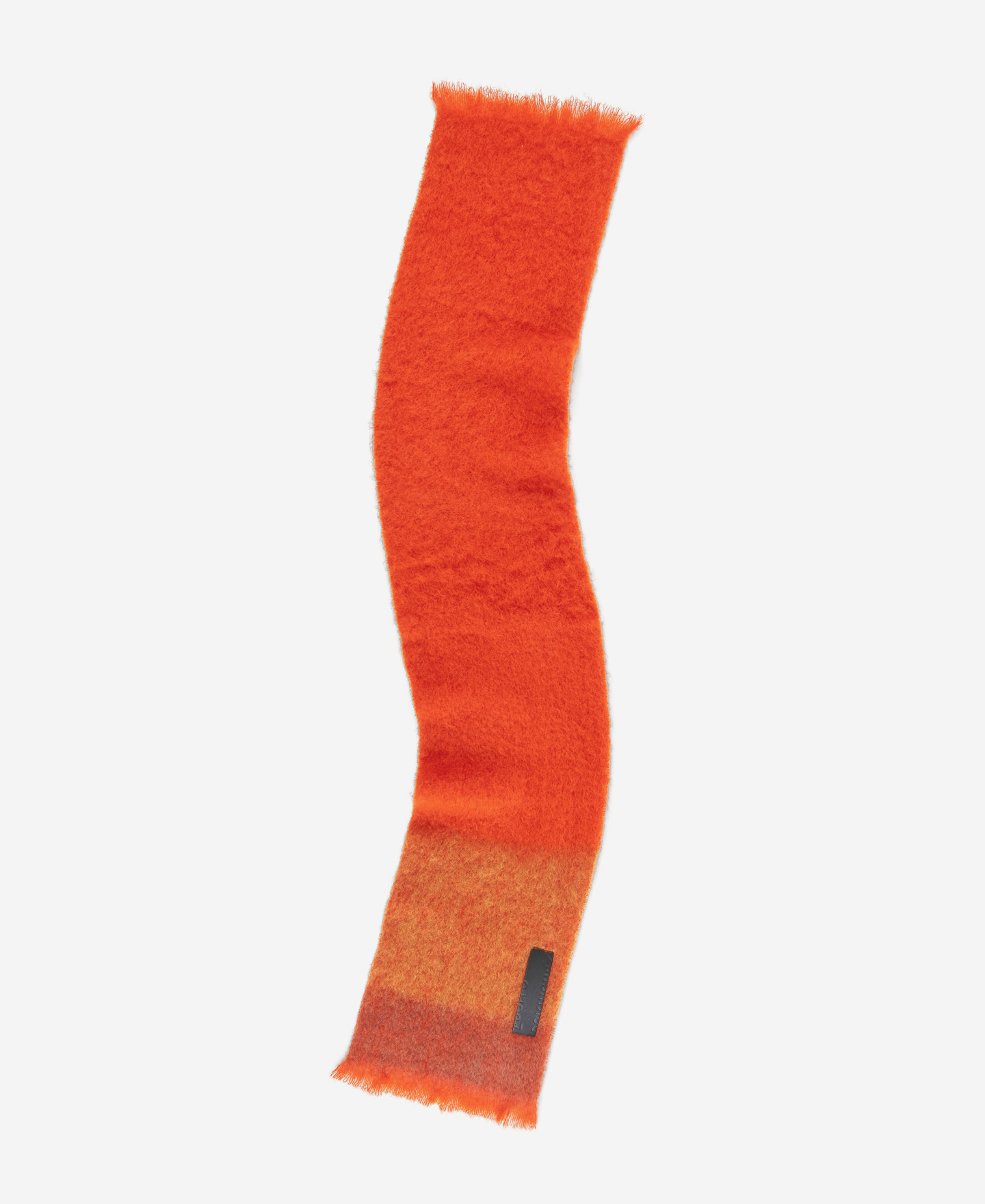 Handmade mohair and wool scarf image number 1